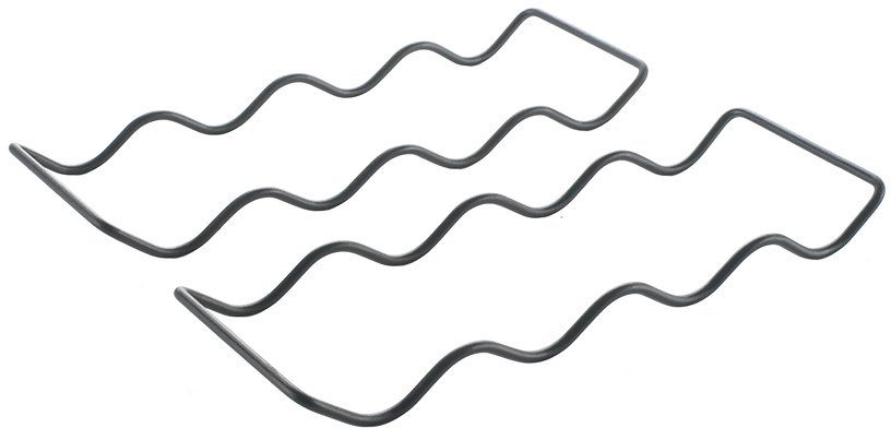 Metaltex Weinflaschenhalter Wave20 Lava, (Set, 2-St), Metall, pulverbeschic günstig online kaufen