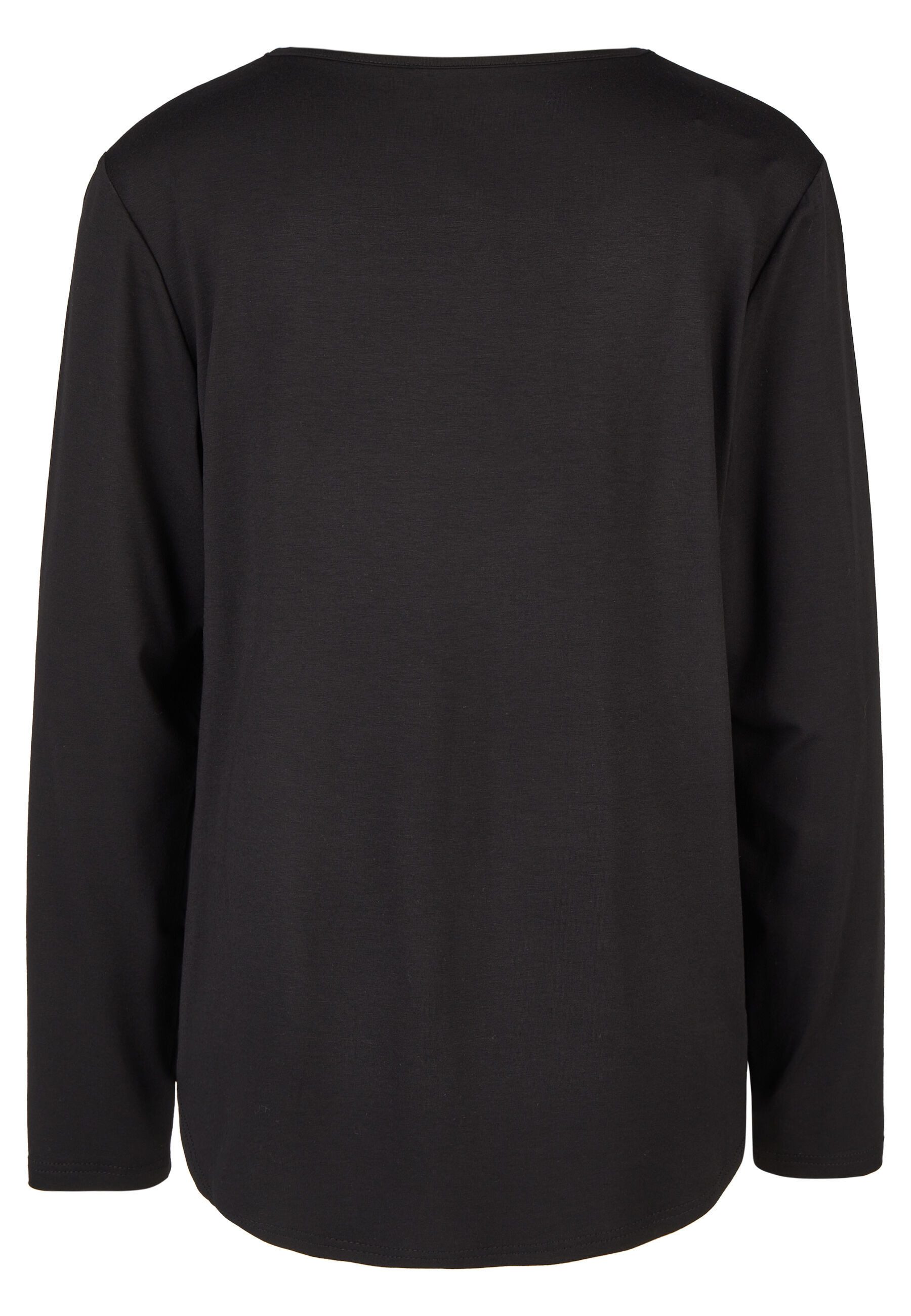 Doris Streich Langarmshirt (1-tlg) mit Strass-Motiv – Bild 2 von 3