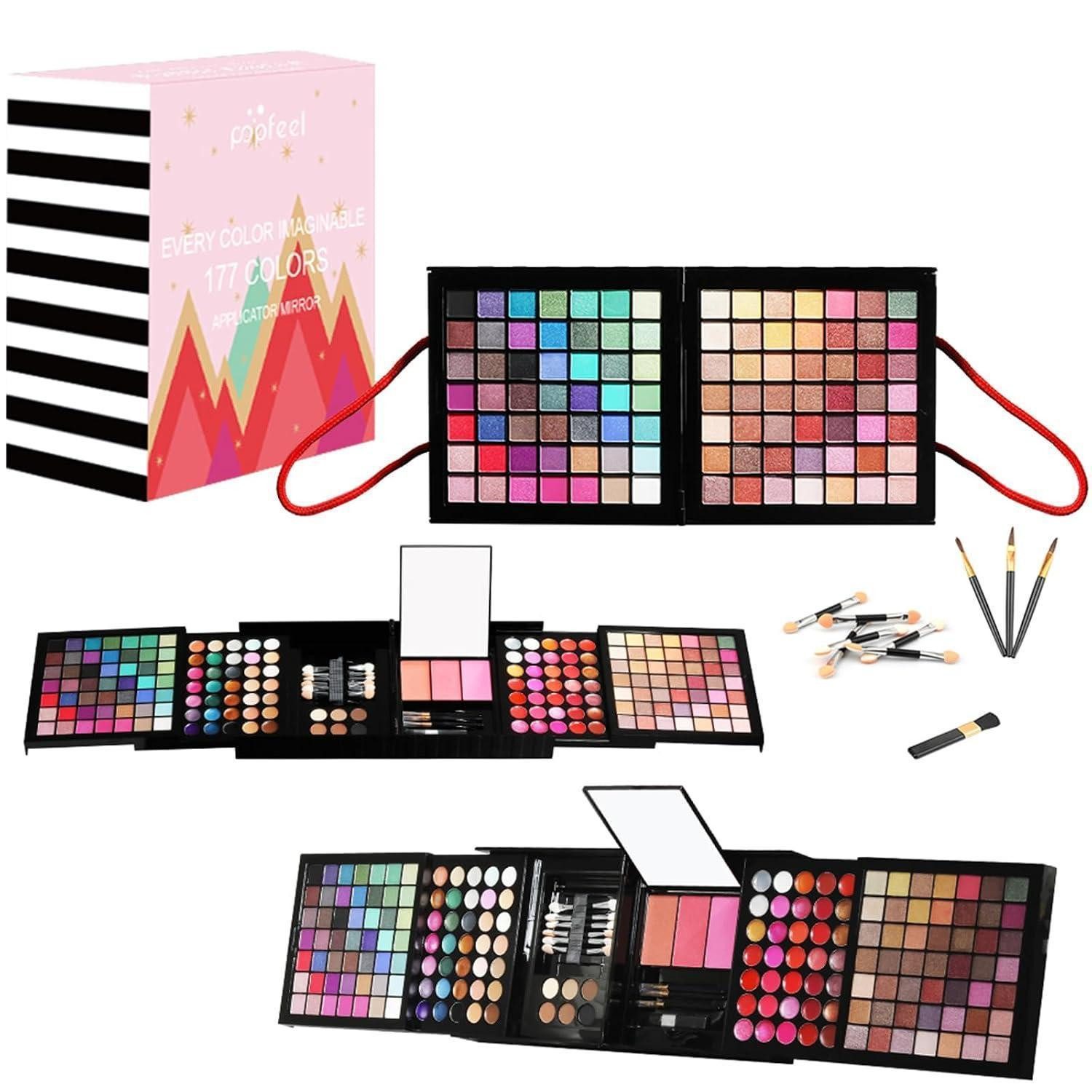 LuxusKollektion Schmink-Set Schminkkoffer Mädchen Geschenkset Kosmetik BOX007A