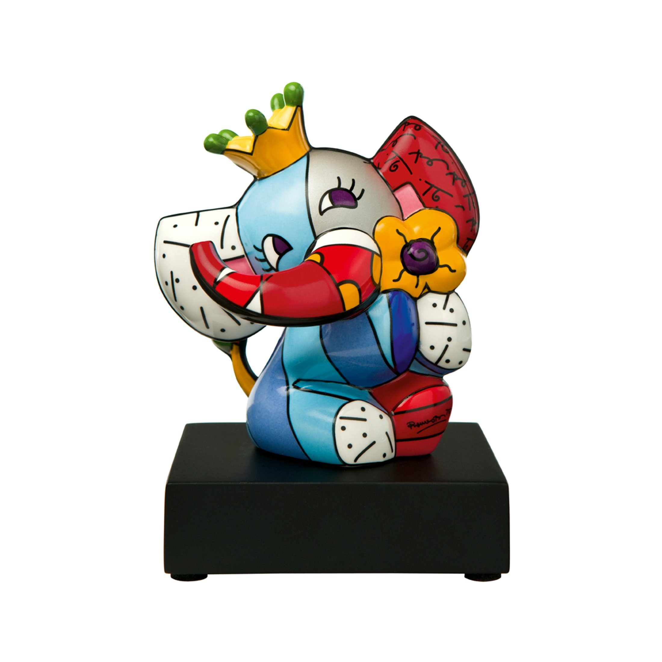Goebel Sammelfigur Britto Spring Elefant, Sammelfigur paßt zu jedem Anlass