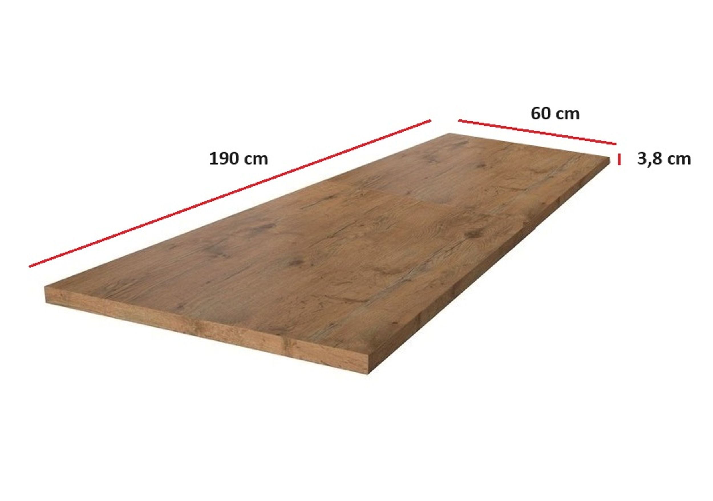 Küchen-Preisbombe Arbeitsplatte Dekor Eiche Lancelot Küche Vigo Küchenzeile günstig online kaufen