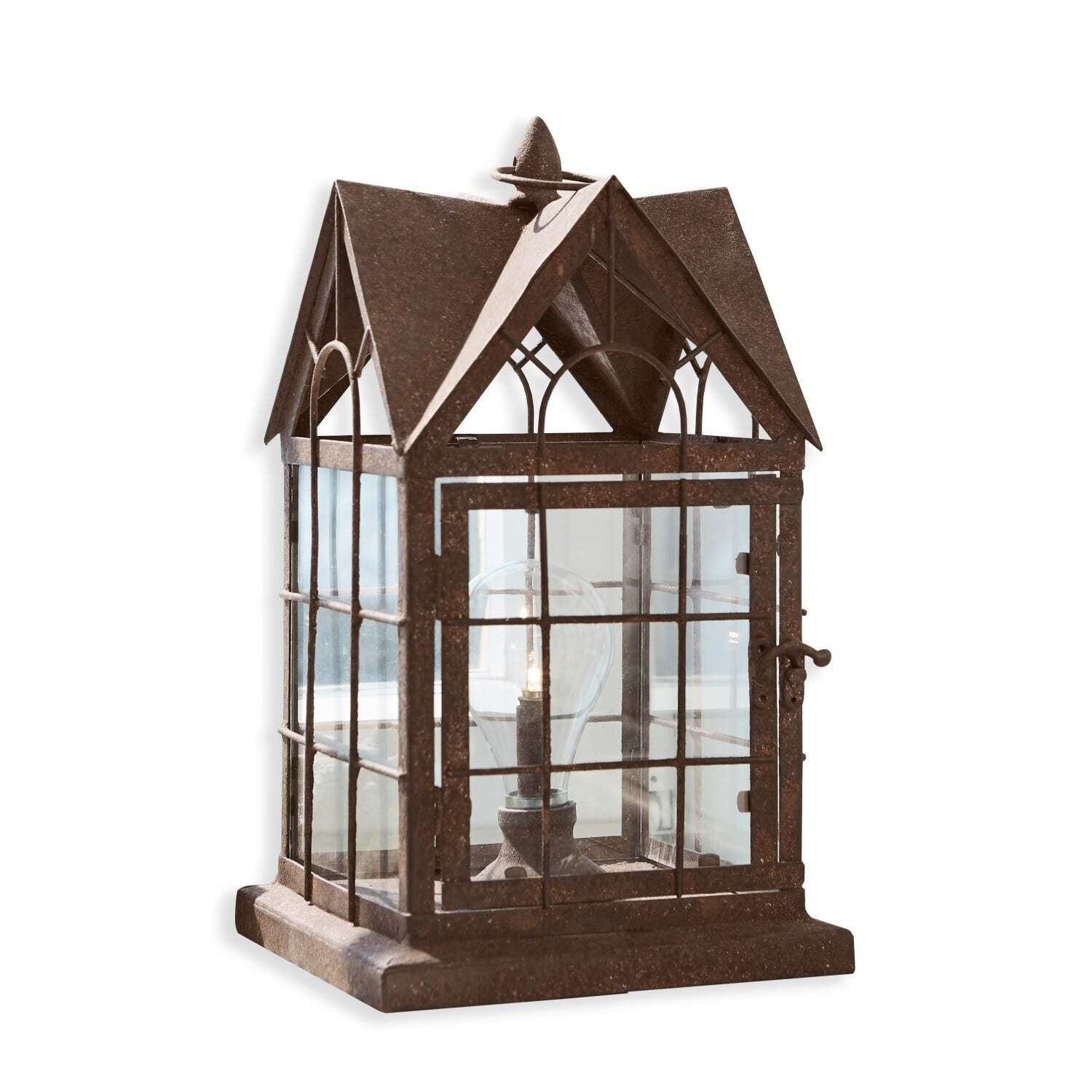 Mirabeau LED Laterne LED-Laterne Manor House antikbraun günstig online kaufen