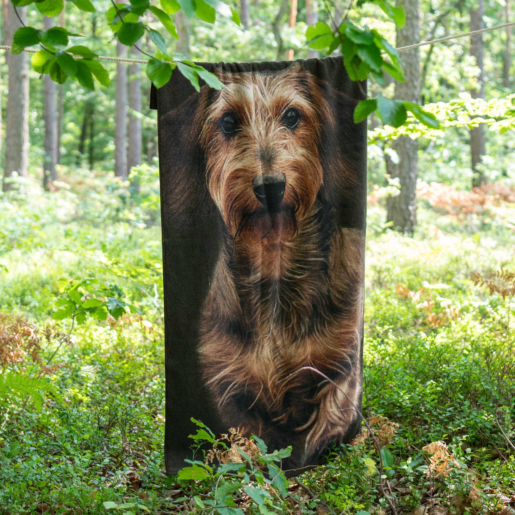 Zwoltex Handtücher Art Design Handtuch Sets mit Druck Jagd - 600Gr/m2