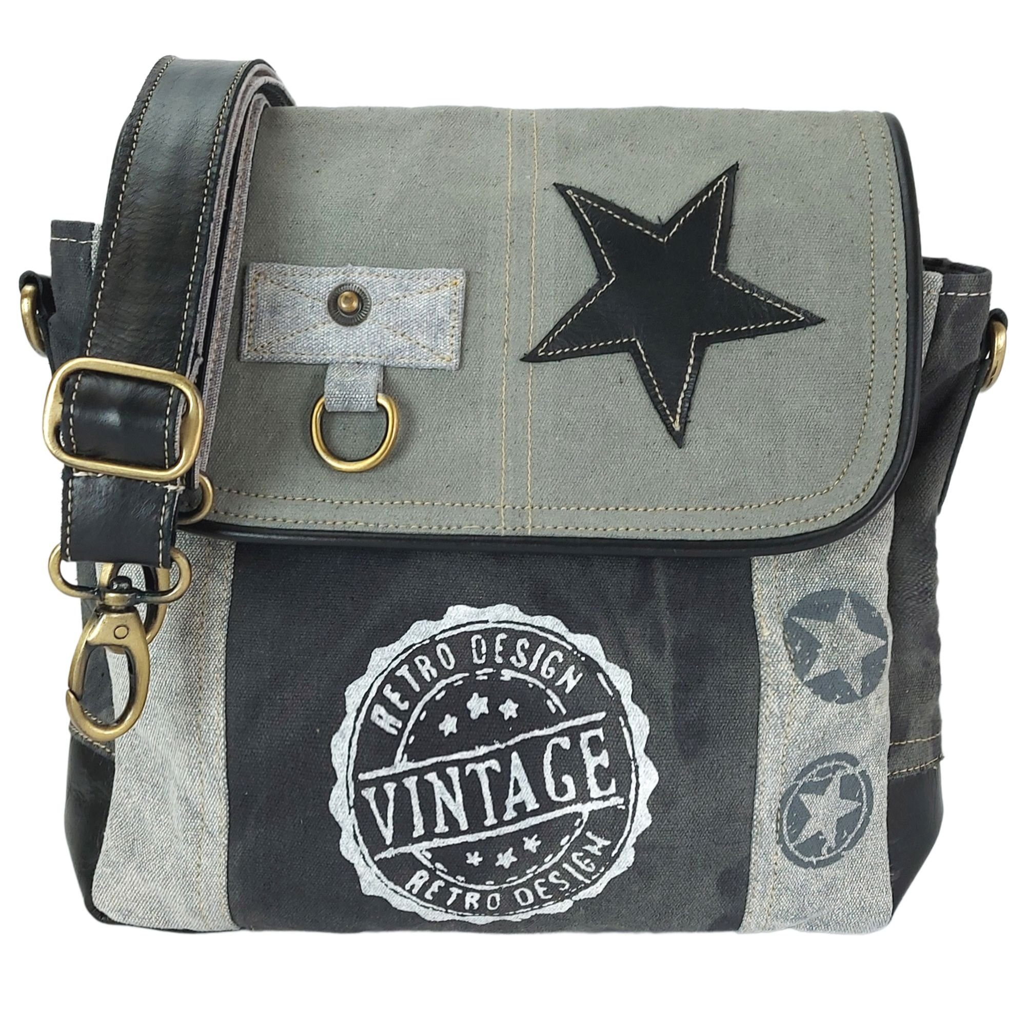 Sunsa Umhängetasche Sunsa Vintage Umhängetasche aus günstig online kaufen