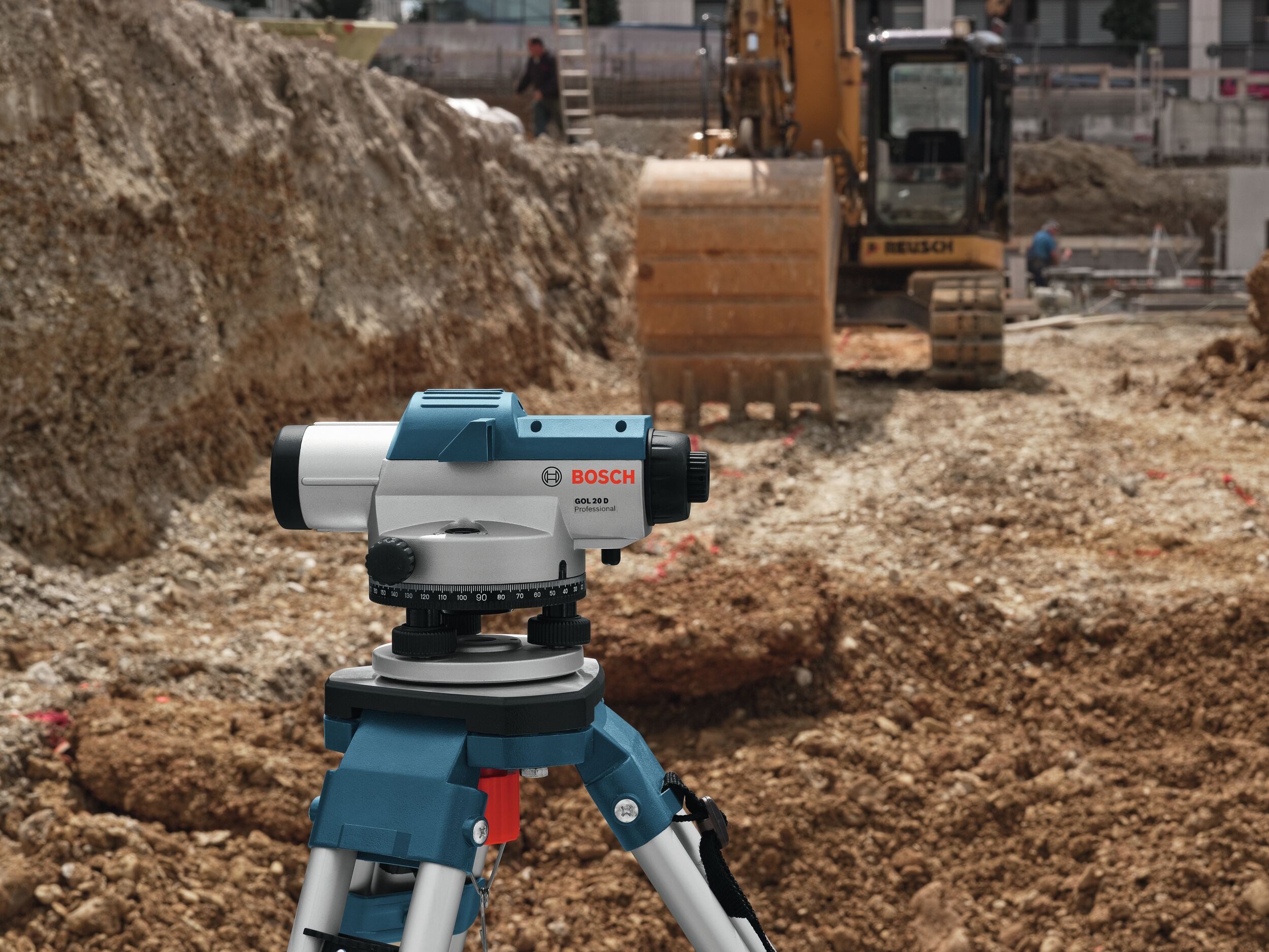 BOSCH Nivelliergerät GOL 32 G, Optisches - im Karton