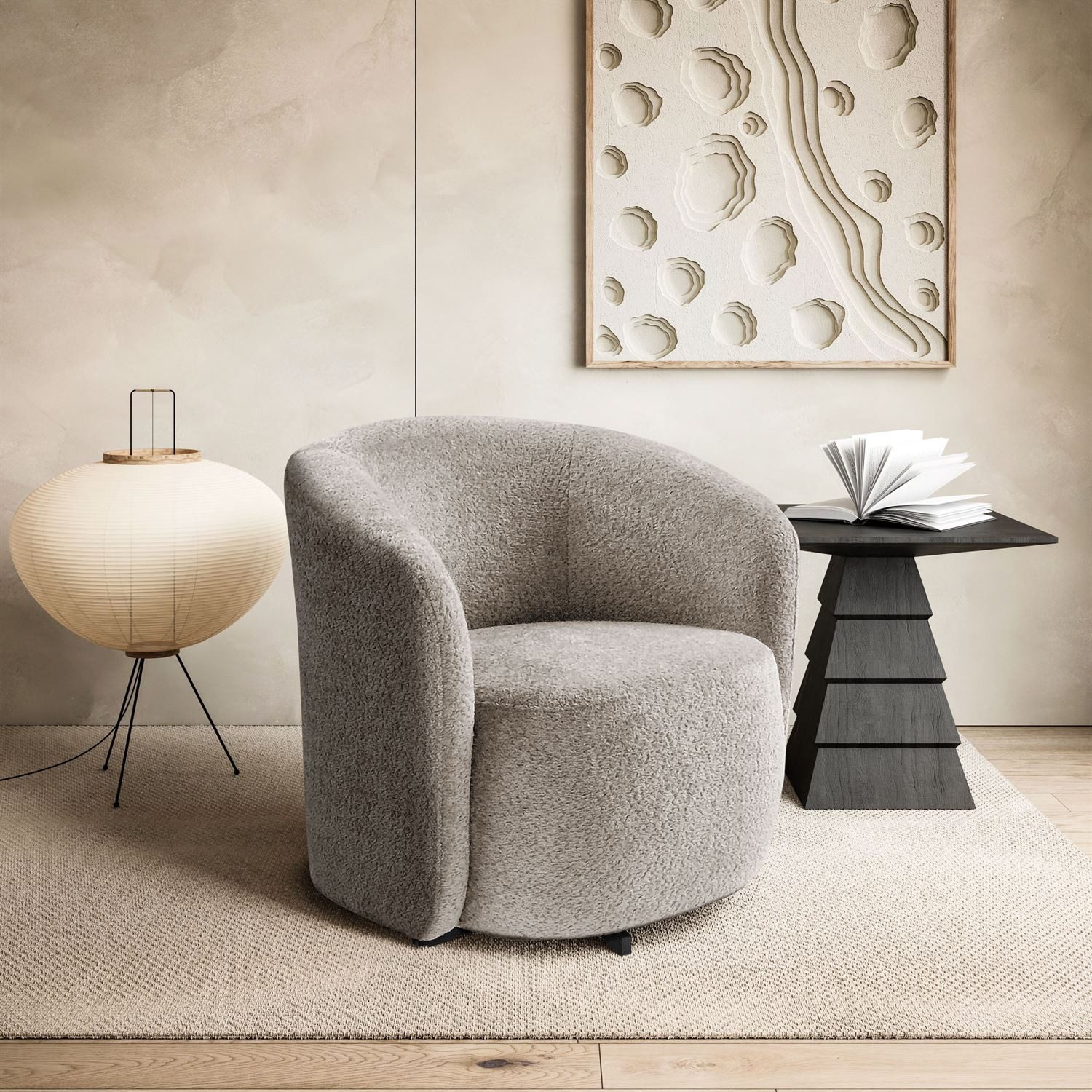 Lookway Drehsessel SWING 360° Bequemer Drehstuhl günstig online kaufen