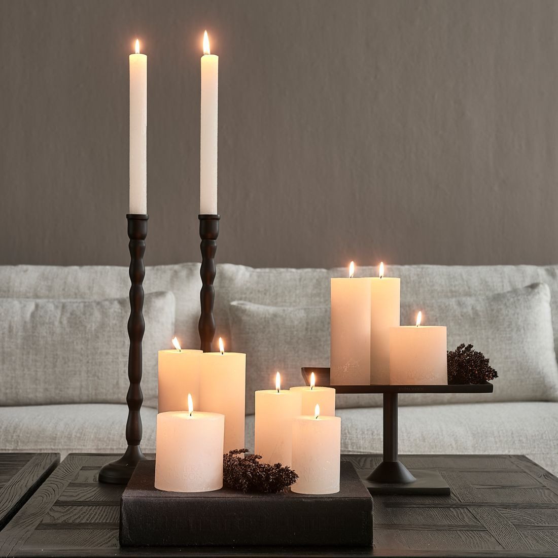 Rivièra Maison Stumpenkerze Riviera Maison Pillar Candle Rustic, Stumpenkerze