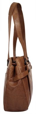 Spikes & Sparrow Henkeltasche, echt Leder