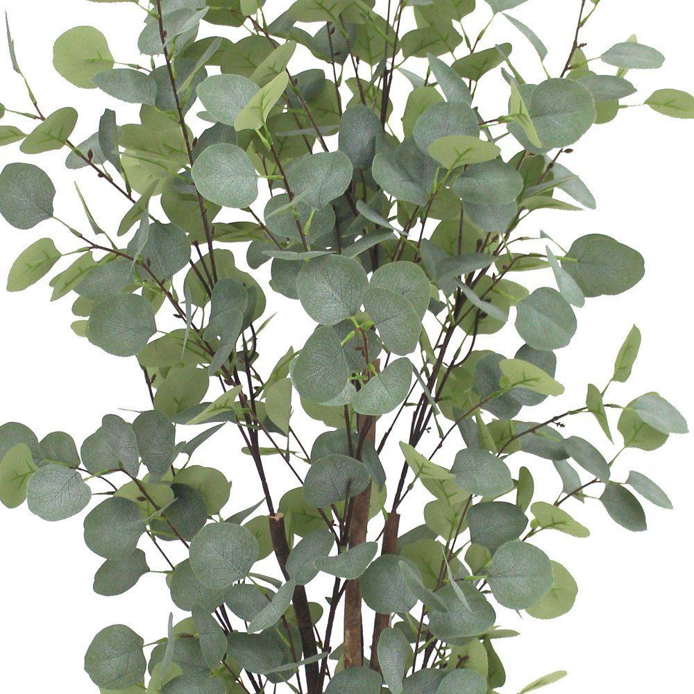 Eukalyptusbaum Kunstpflanze Pflanze Decovego, Eukalyptus 140cm Decovego Kunstbaum Künstliche