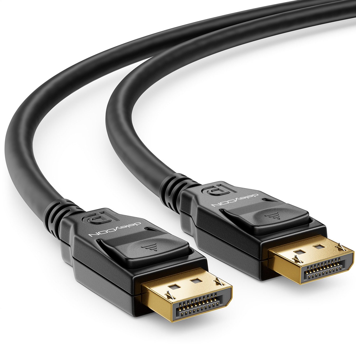 deleyCON deleyCON 3,0m DisplayPort 8K Kabel 1.4 1080P 4K 8K UHD HBR3 HDR10 DSC Video-Kabel