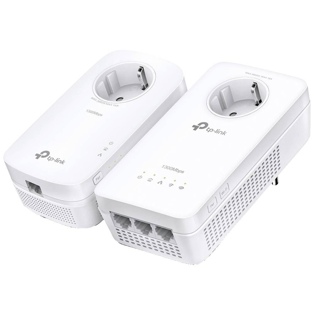 tp-link Starkes WLAN aus jeder Steckdose TL-WPA1300P KIT(DE) Reichweitenverstärker
