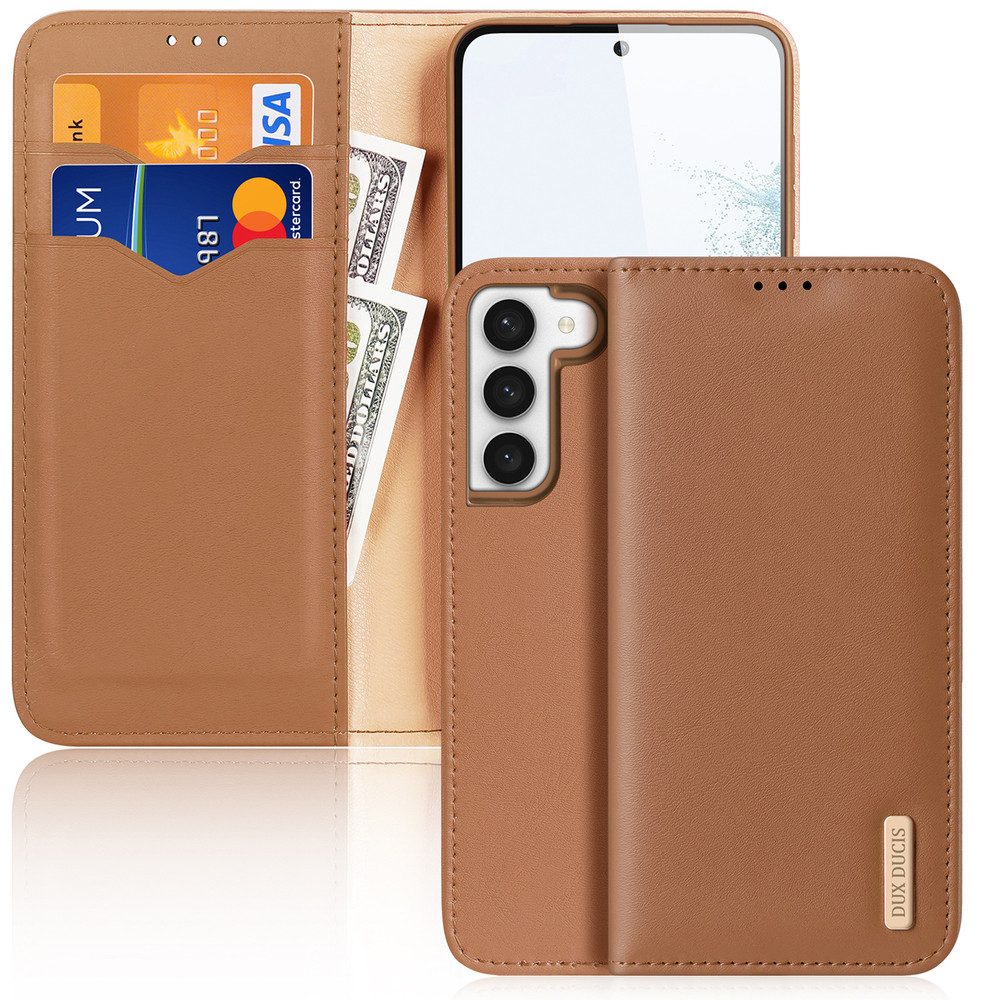 Dux Ducis Smartphone-Hülle Handyhülle Schutzhülle Klapphülle 6,6 Zoll, RFID-Schutz, Kartenfach, Standfunktion