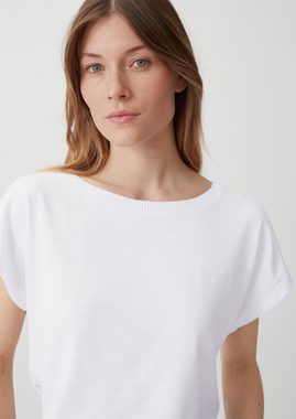 comma casual identity Shirttop Shirt mit Zierborte Zierborte
