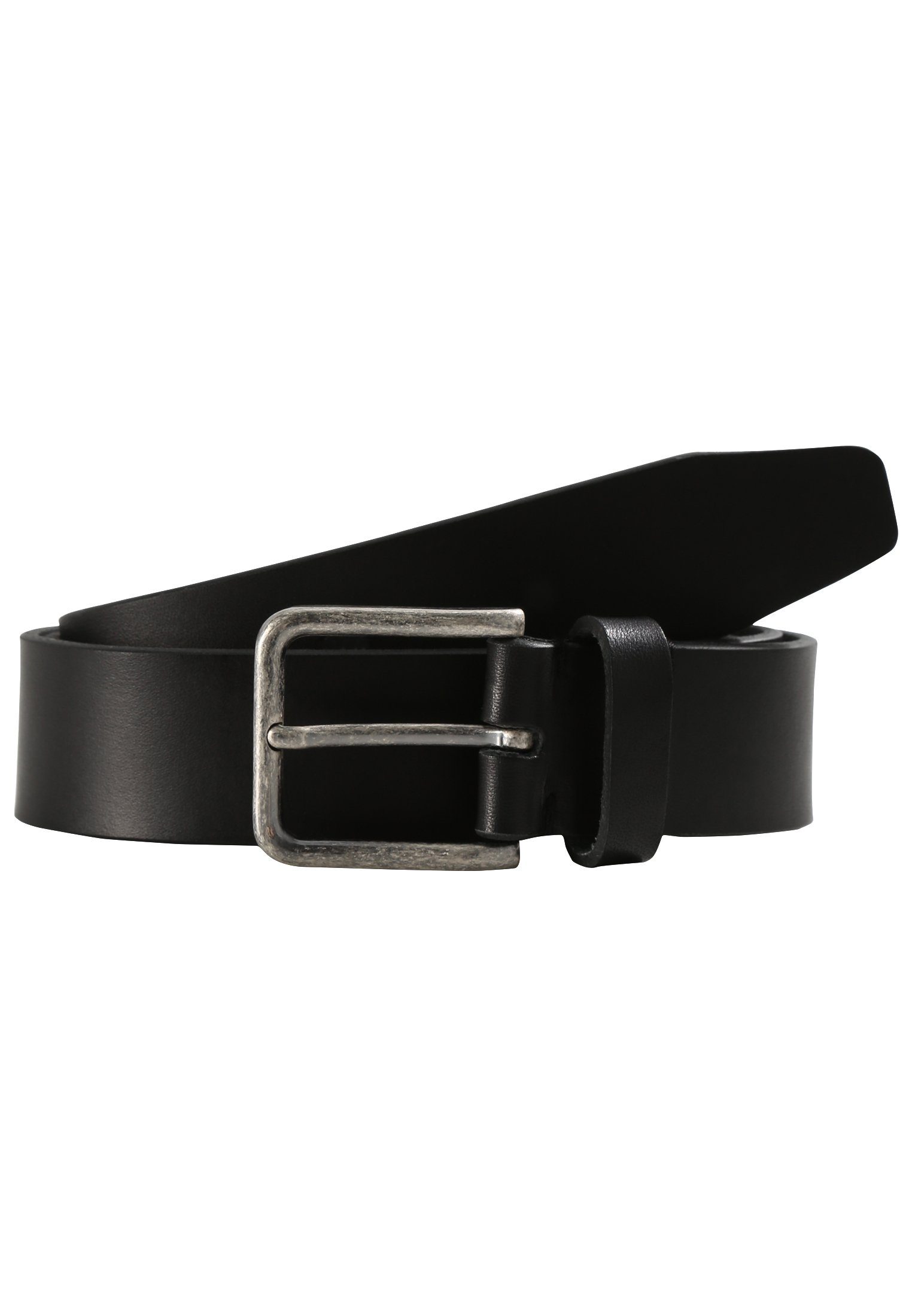LLOYD Men’s Belts Ledergürtel Gürtel schwarz mit Vollrindleder
