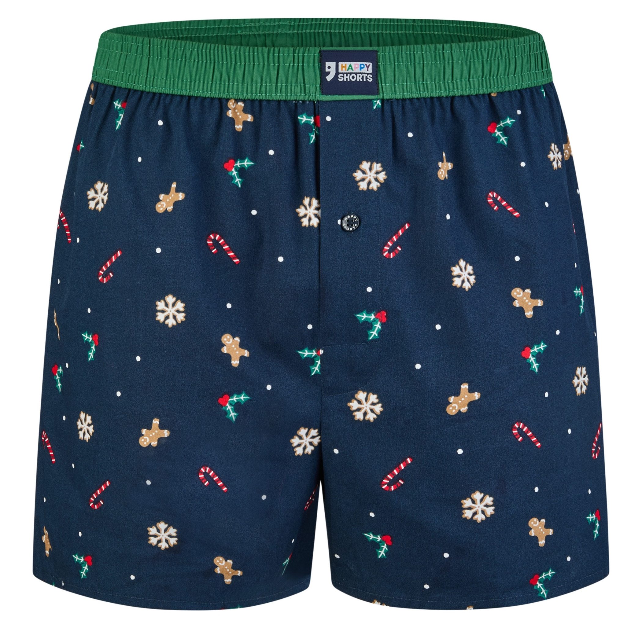 HAPPY SHORTS Boxershorts Happy Shorts Herren Boxer Boxershorts Weihnachtsmo günstig online kaufen