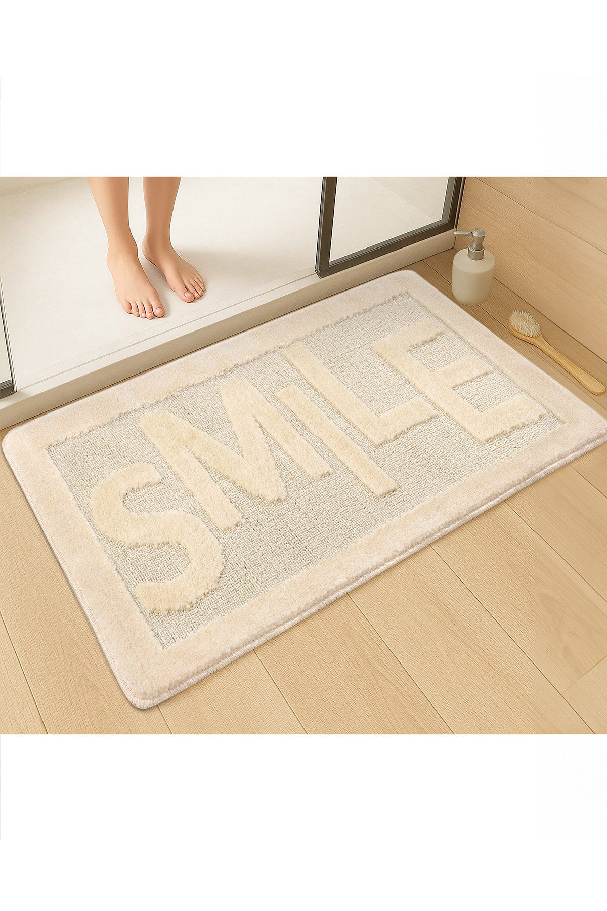 Rugium Badematte Smile Badematte, Badematte, bedruckter günstig online kaufen