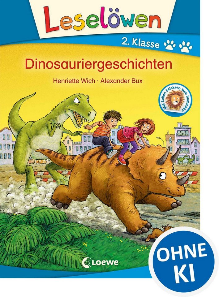 Leselöwen 2. Klasse - Dinosauriergeschichten / Henriette Wich