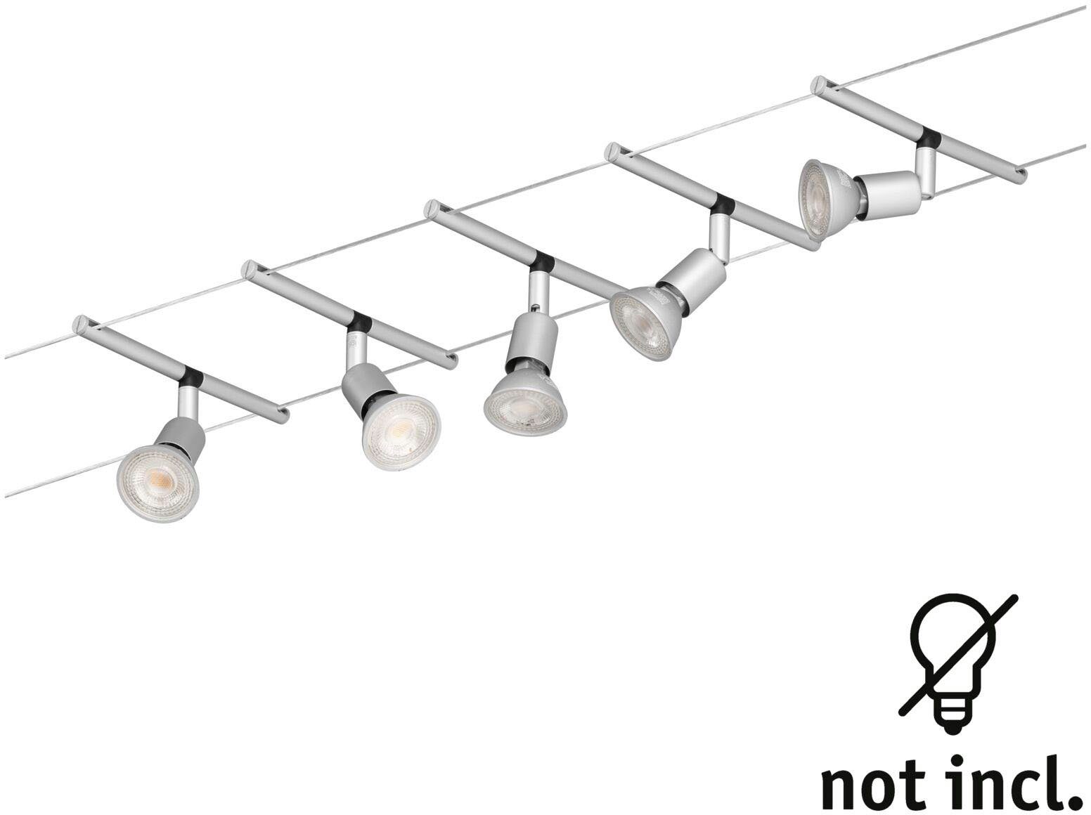 Paulmann LED Deckenleuchte Salt, ohne Leuchtmittel, GU 5,3