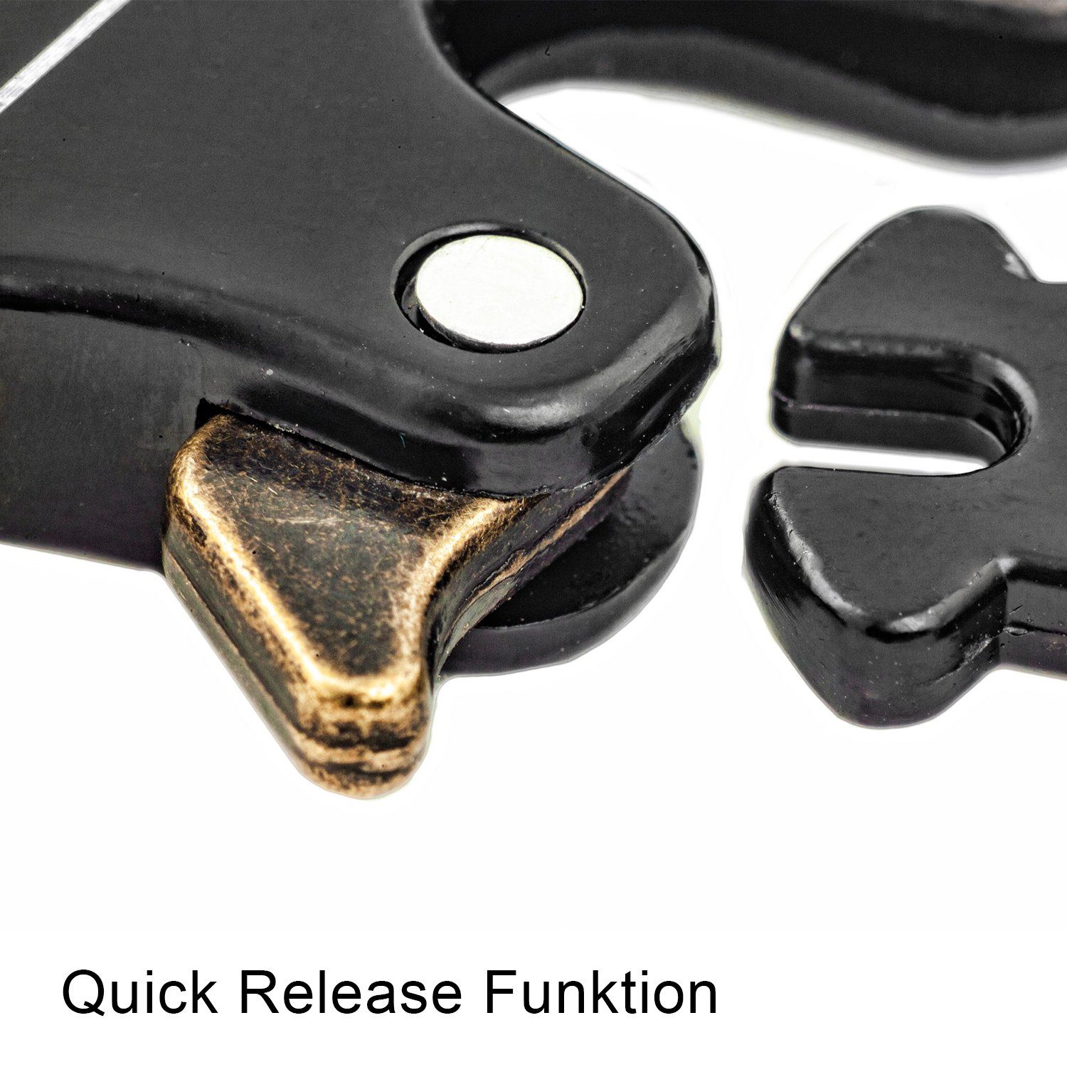 shenky Gürtelschnalle Taktische Armee Schnalle schwarze Metallschnalle Schließe für Gürtel (Für Militärgürtel, Bundeswehr Ausrüstung) Hundehalsband Schnalle