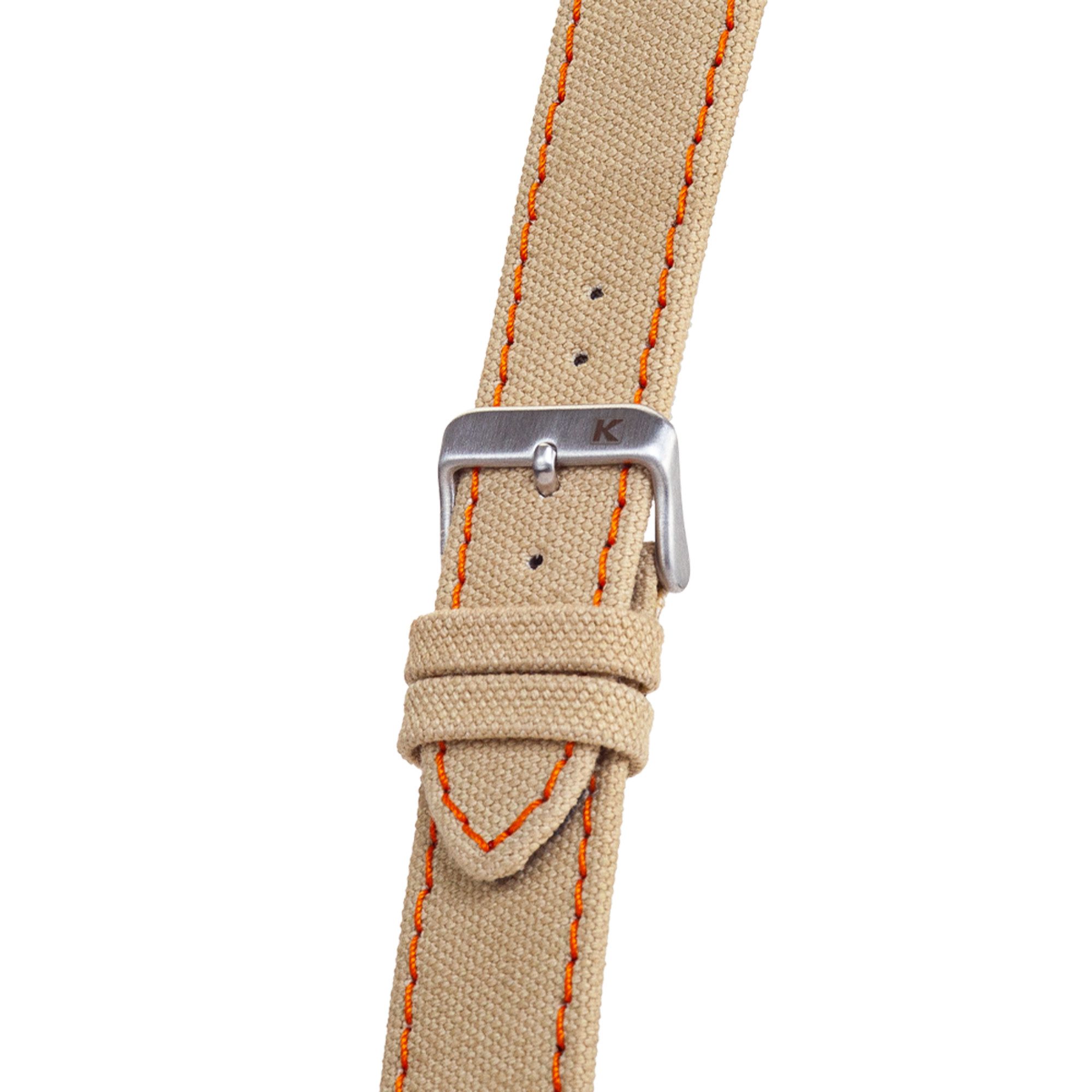 Kienzle Quarzuhr REISEN Quarz Chrono Armbanduhr stahl-orange