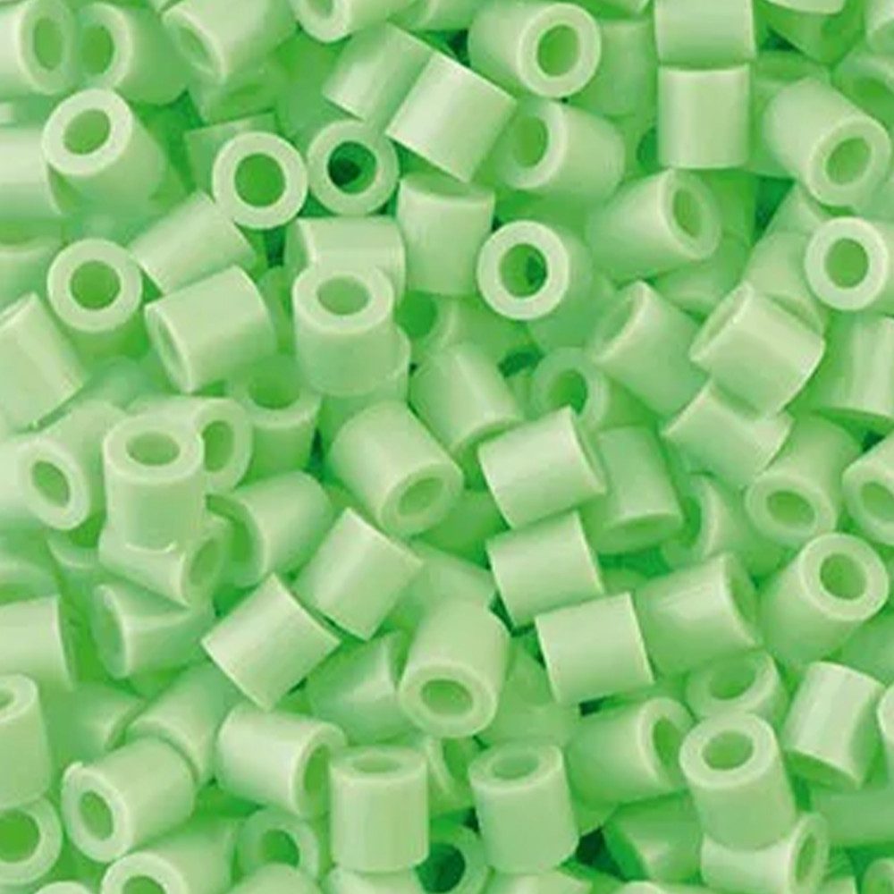 NABBI Bügelperlen Nabbi® Bügelperlen Ø 5mm, 1.100 Stk., pastellgrün (32252)