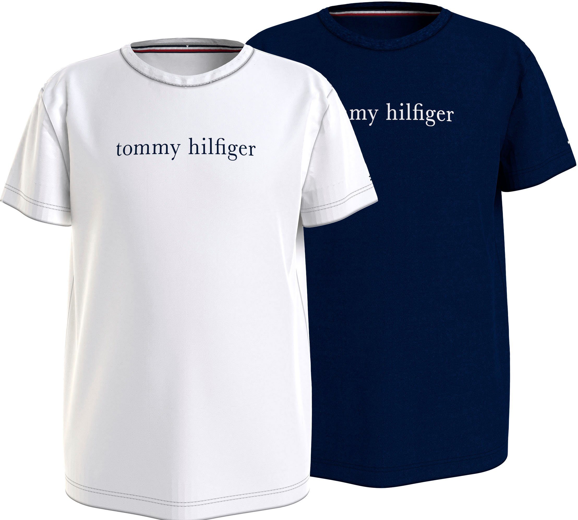 Tommy Hilfiger Underwear Kurzarmshirt (Set, 2-tlg., 2er-Pack) mit Tommy  Hilfiger Logo-Schriftzug