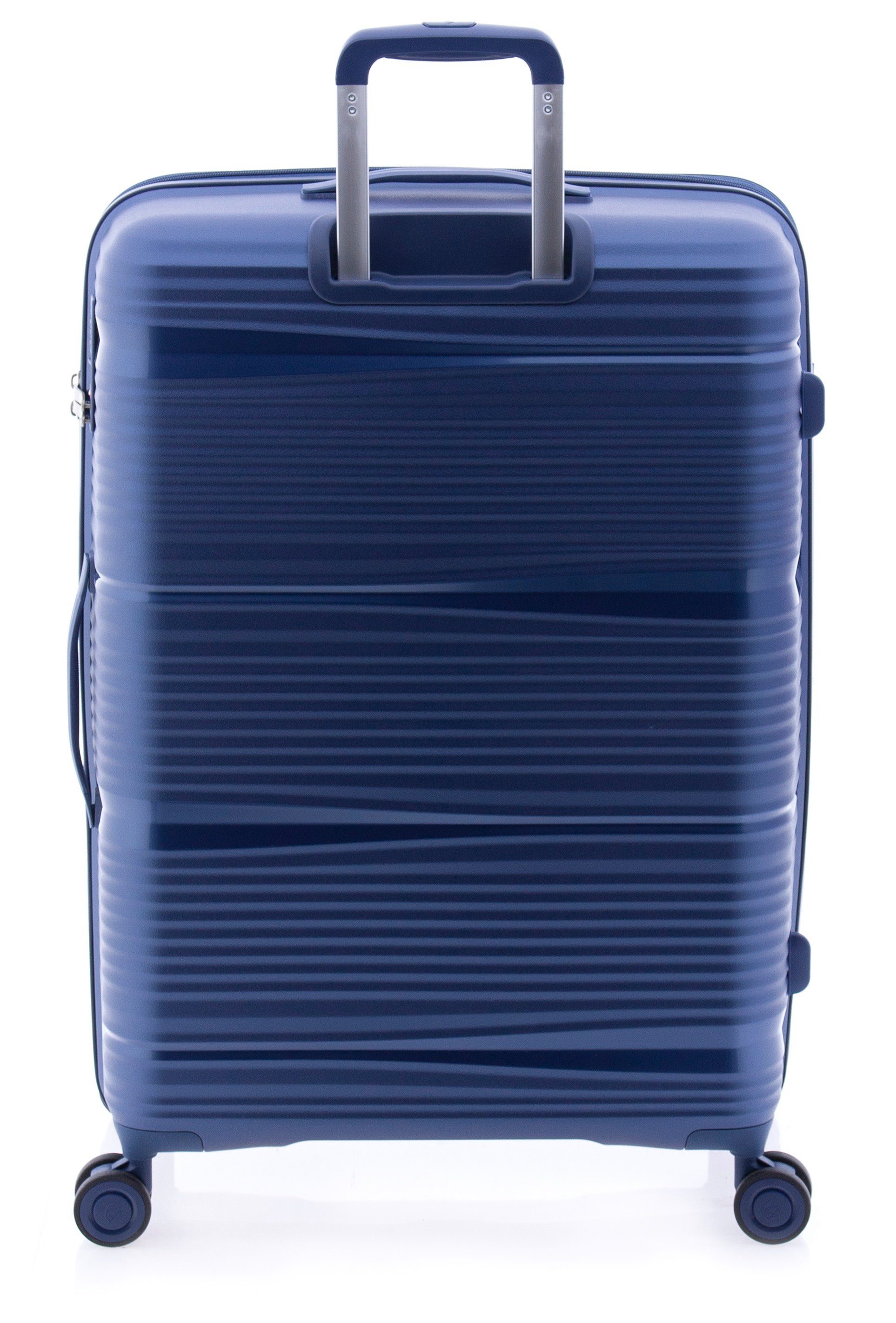GLADIATOR Hartschalen-Trolley od TSA-Schloss, blau, - 76 Rollen, beige Dehnfalte, Polypropylen, schwarz, grün XL Koffer cm, 4