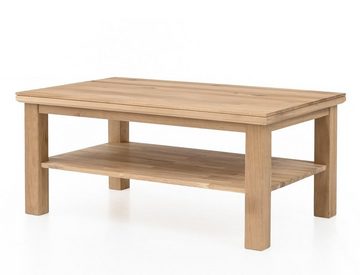 expendio Wohnzimmer-Set Porto 30, (Spar-Set, 5-St), Eiche bianco aus Massivholz