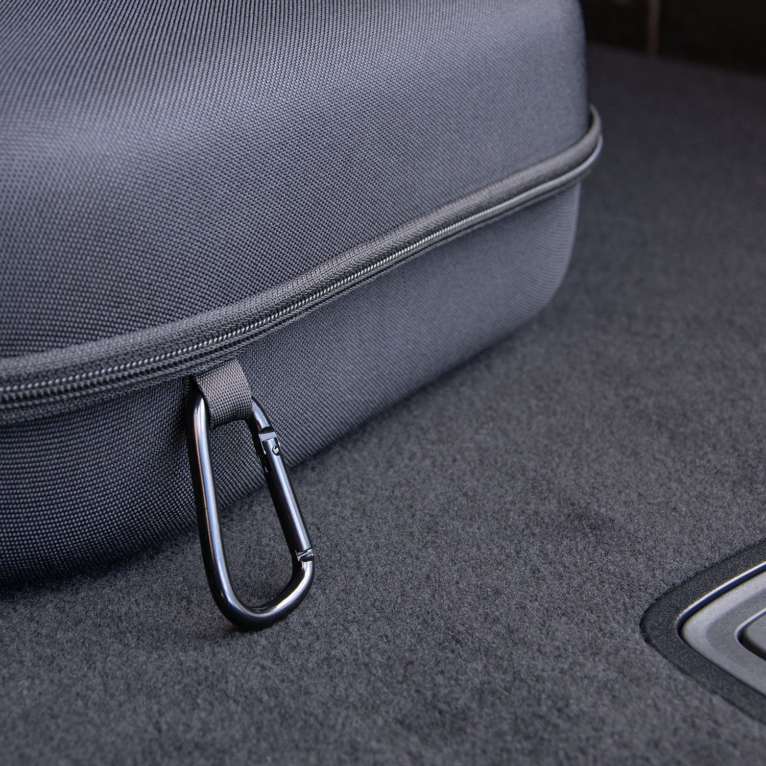 ABSINA Rücksitzorganizer Hardcase Ladekabel Tasche Elektroauto bis zu 7,5  m, mit Tragegriff
