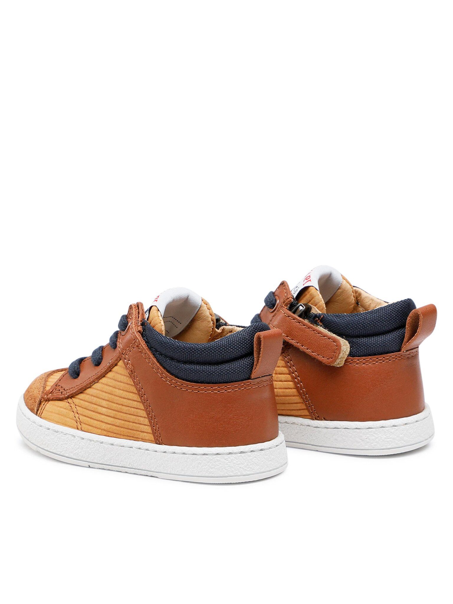 Pom d'Api Sneakers Mousse Zip Trek N1SICT0401 Camel/Marine Sneaker