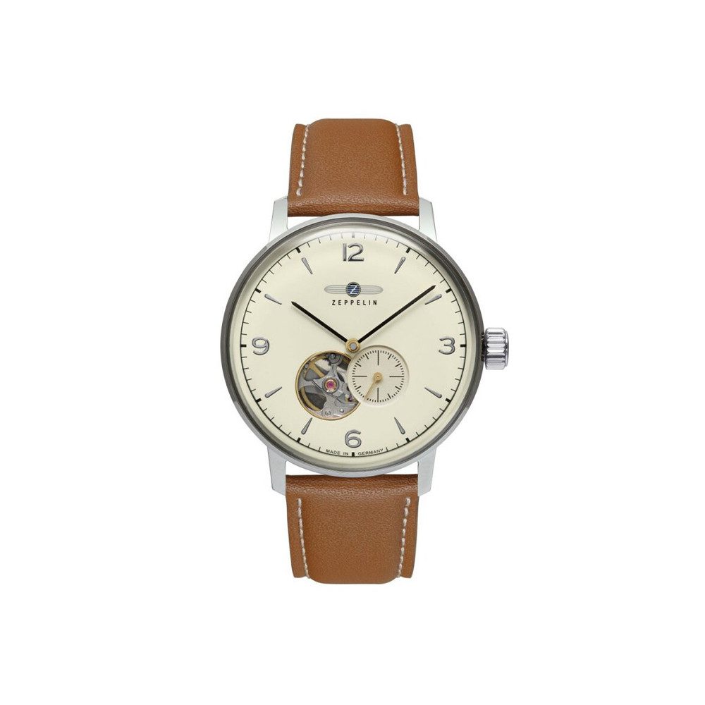 ZEPPELIN Automatikuhr Zeppelin Hindenburg Herrenuhr Automatik 8066-5 8066-5N, Hochwertiges Produkt mit zeitlosem Design, sorgfältiger Verarbeitung