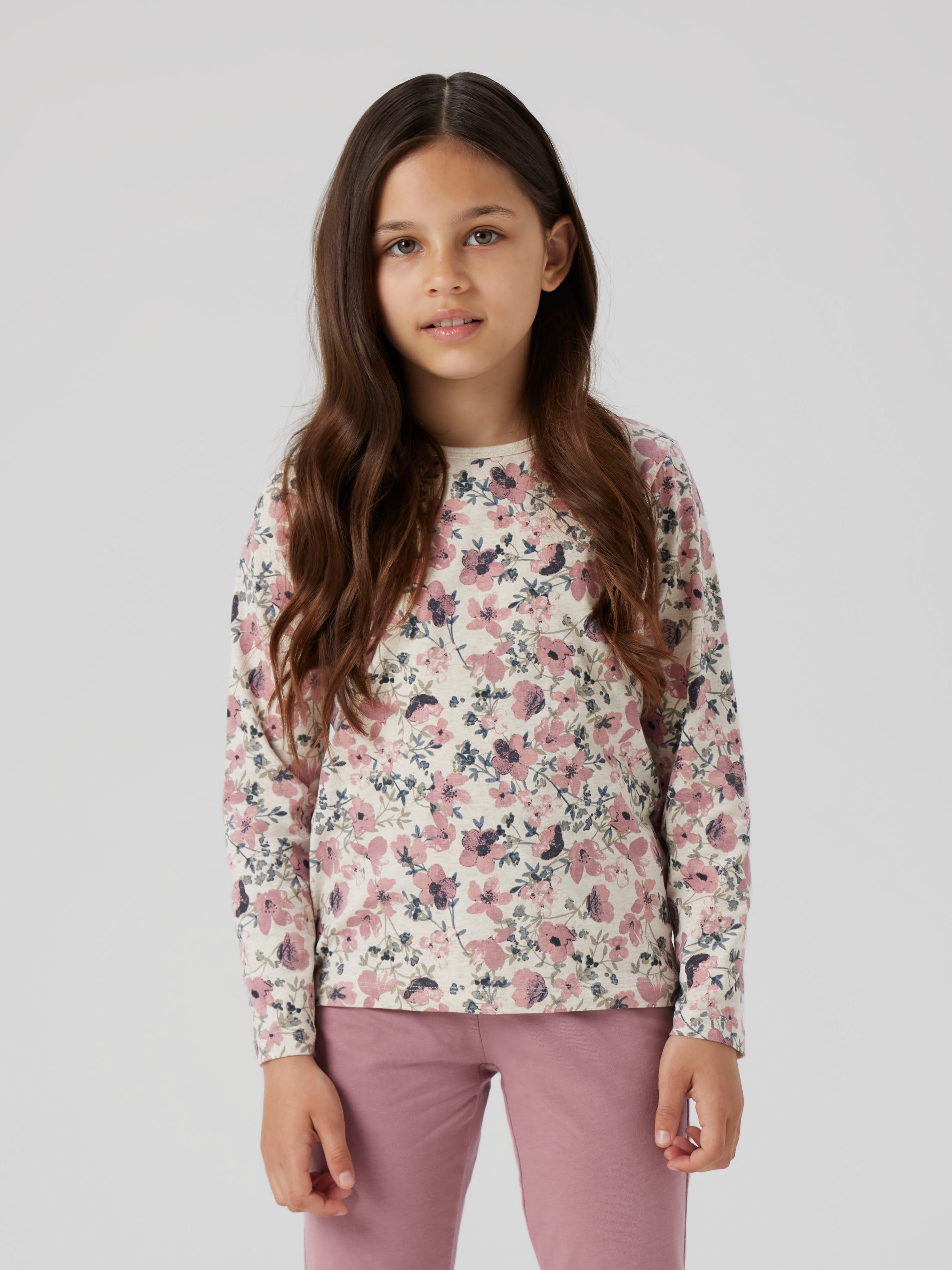 Name It Pyjama NKFNIGHTSET NOSTALGIA FLOWER NOOS (Set, 2 tlg) in Basic-Form