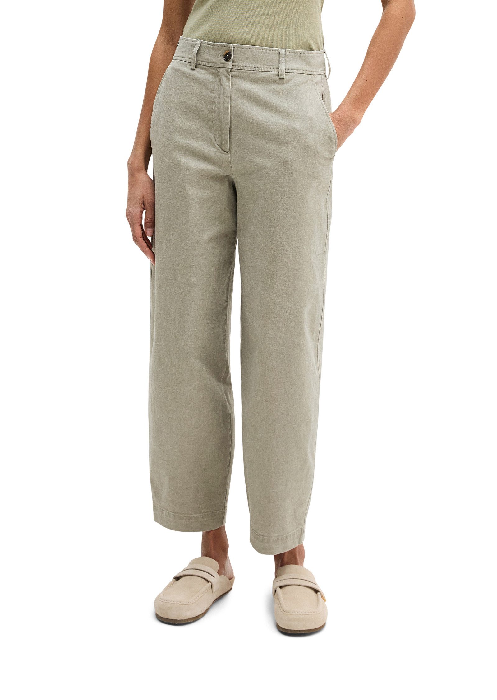 Chinohose aus Organic Cotton-Twill