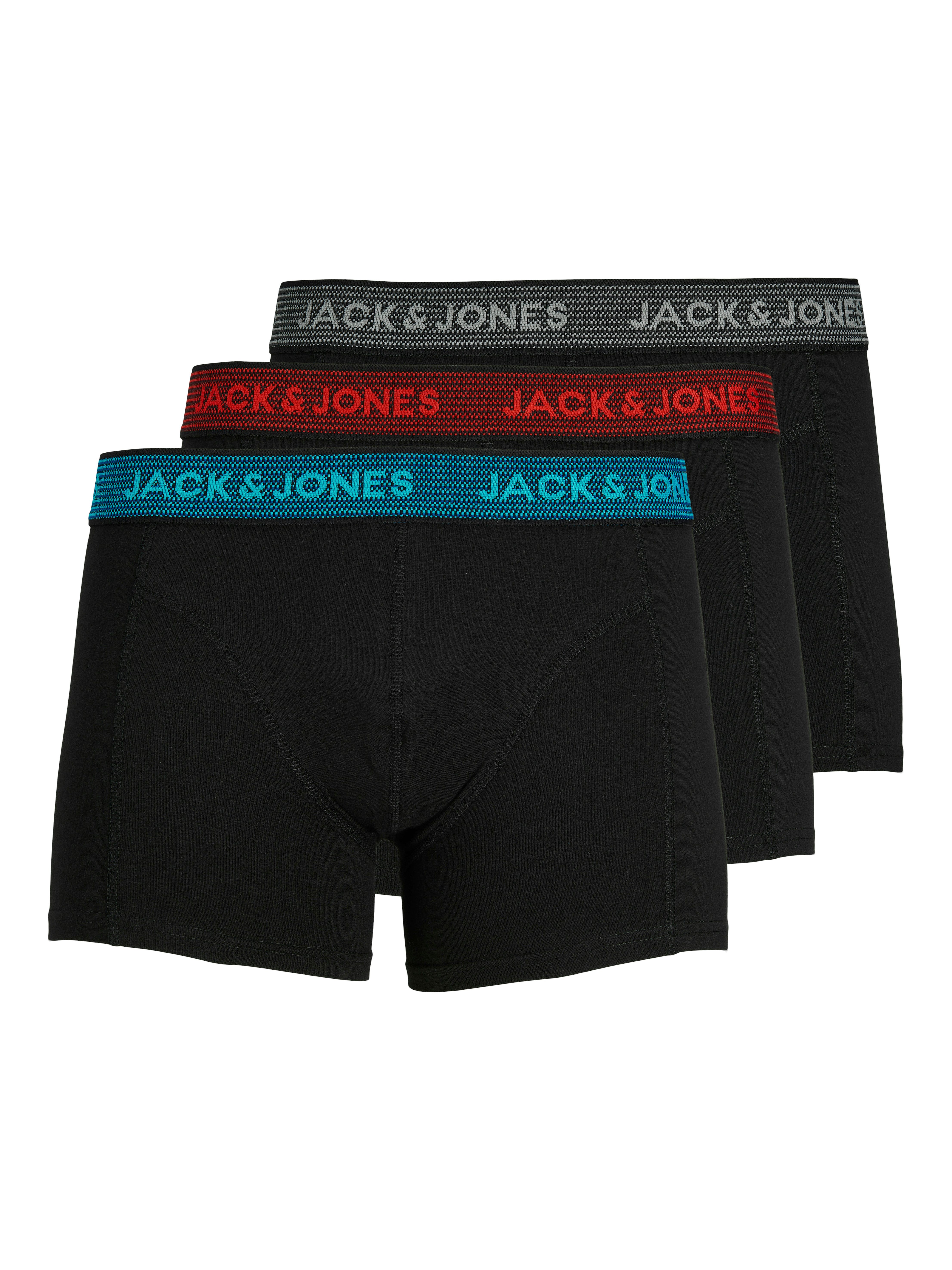 Jack & Jones Junior Trunk JACWAISTBAND TRUNKS 3 PAC (Packung, 3-St)