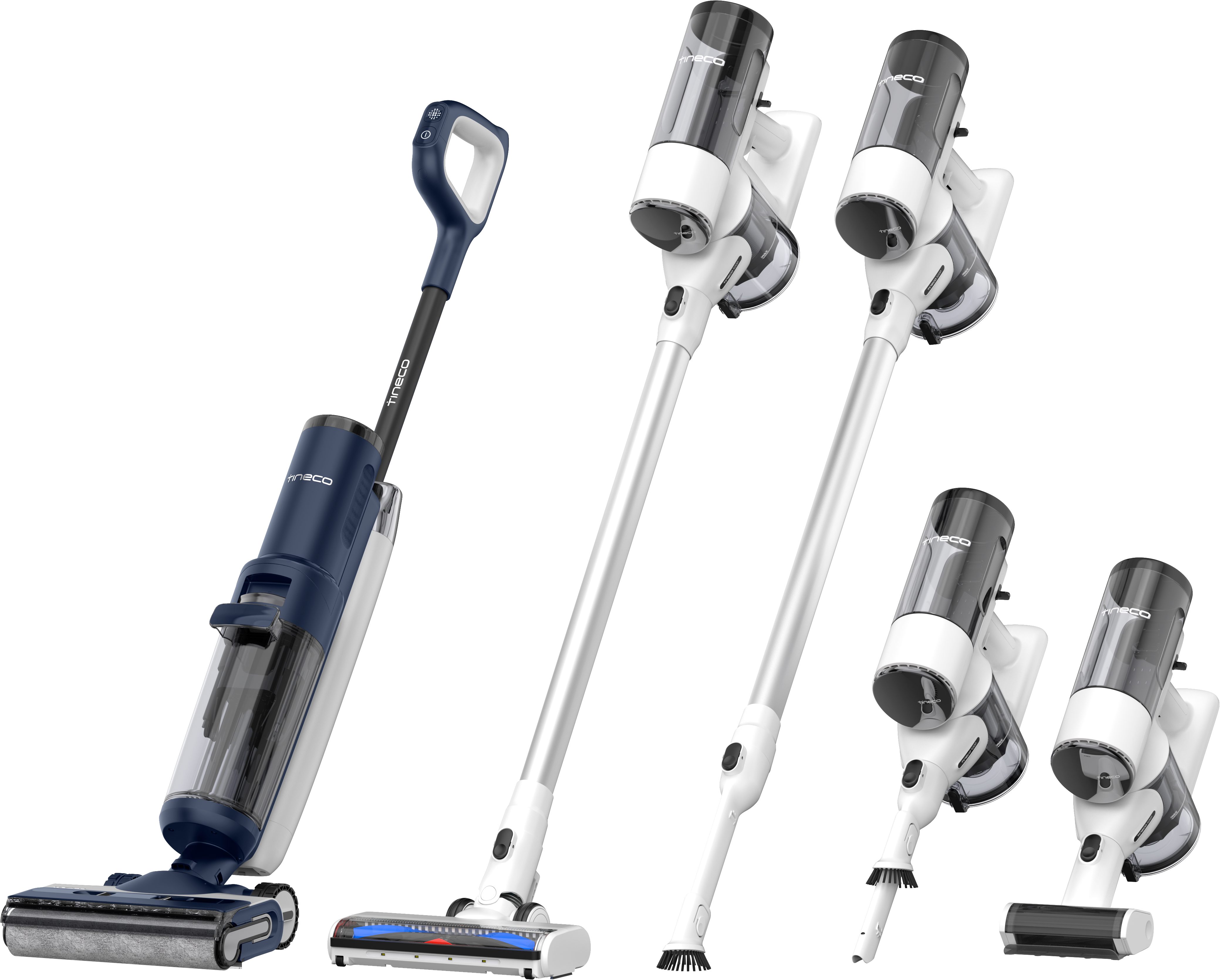 Tineco Nass-Trocken-Sauger Floor One Switch S7 PET, mit Selbstantrieb, 70°Grad Heißluft-Trocknung, 290 W, beutellos, effektiv gegen Tierhaare, Selbstreinigung, Teppich & Hartboden