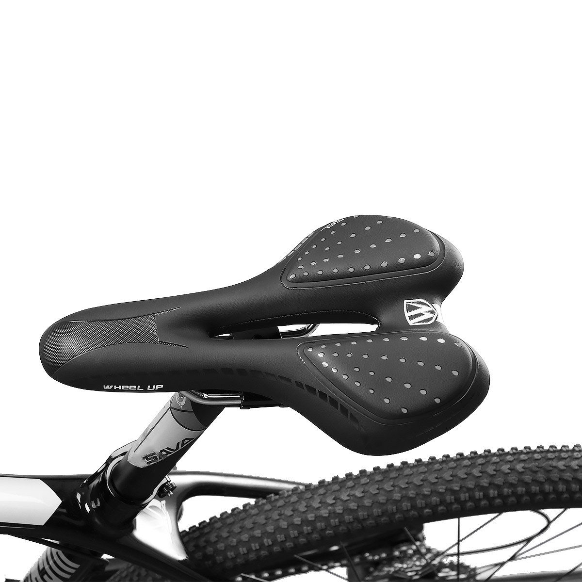 Fahrrad wasserabweisend GEL Sattel, ergonomische MidGard Fahrradsattel Fahrradsitz, Unisex