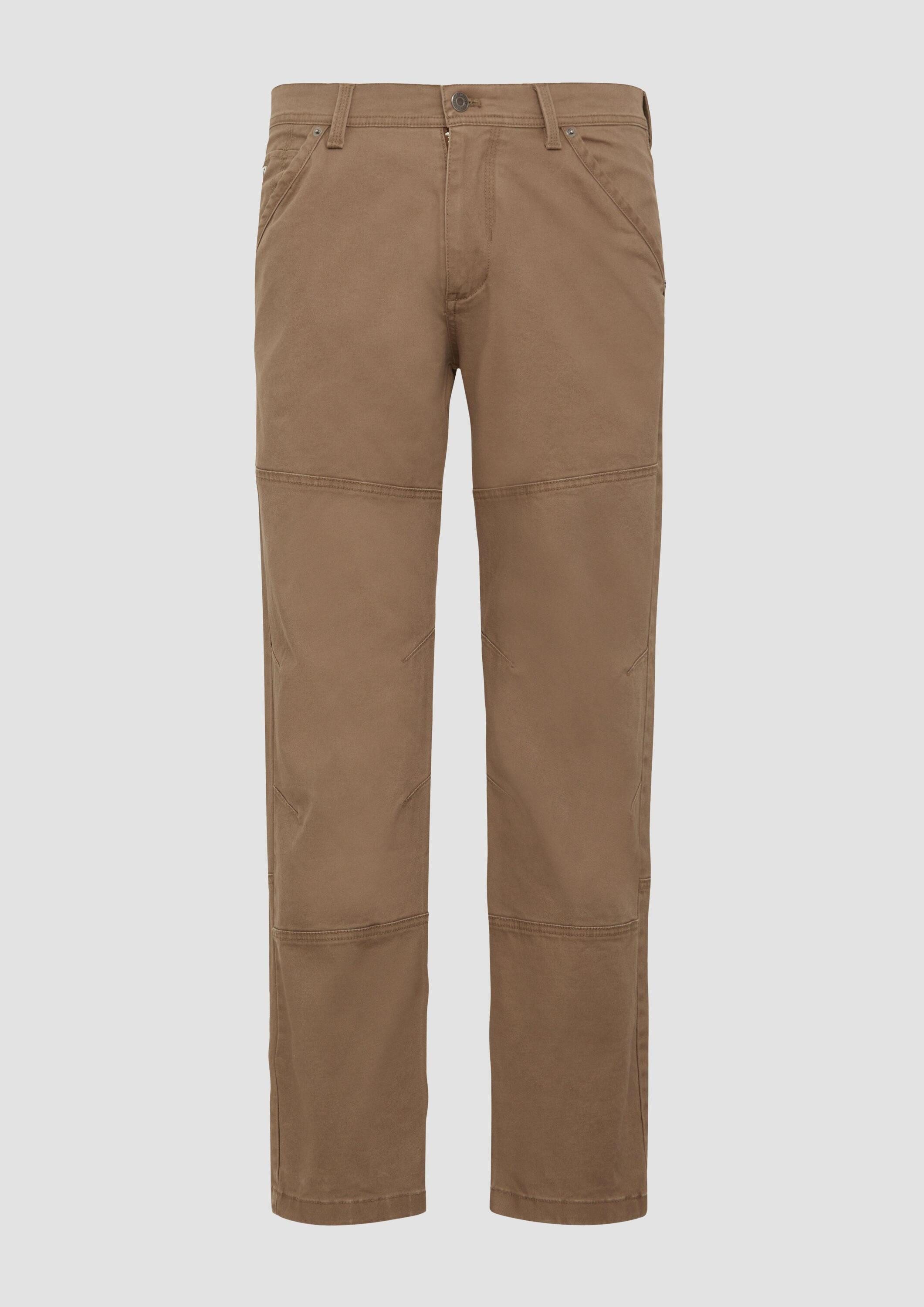 s.Oliver Chinos Hose MAURO Chinohose aus Canvas mit Naht-Details
