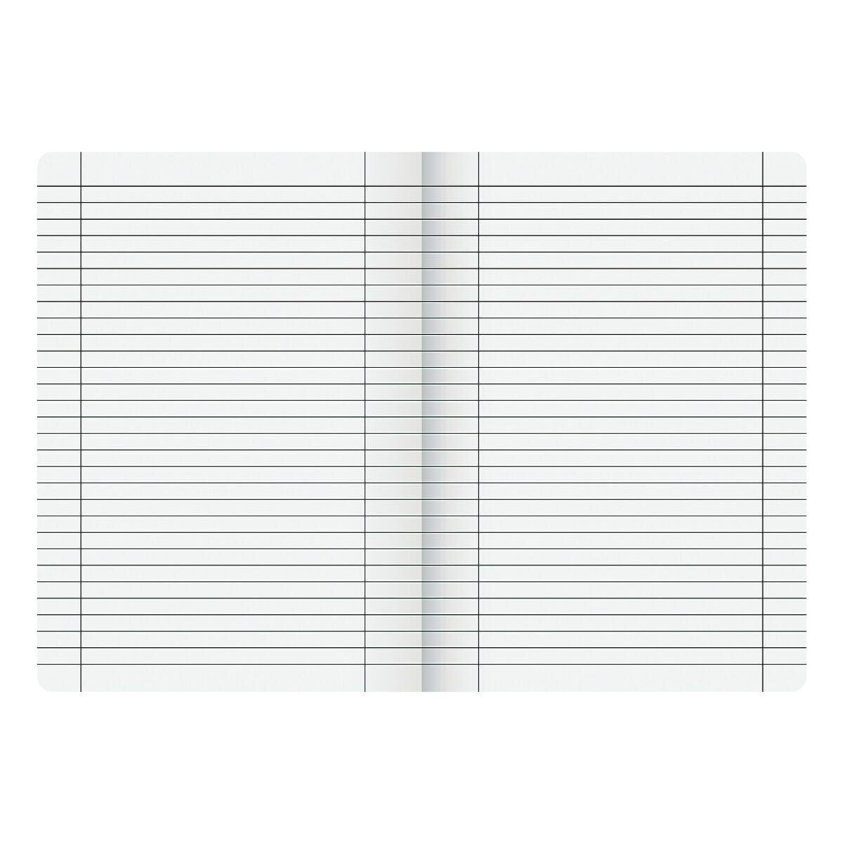 BRUNNEN Schulheft Vivendi, A4, liniert (Lineatur 27), mit Innen-/ Außenrand, 16 Blatt, ungelocht