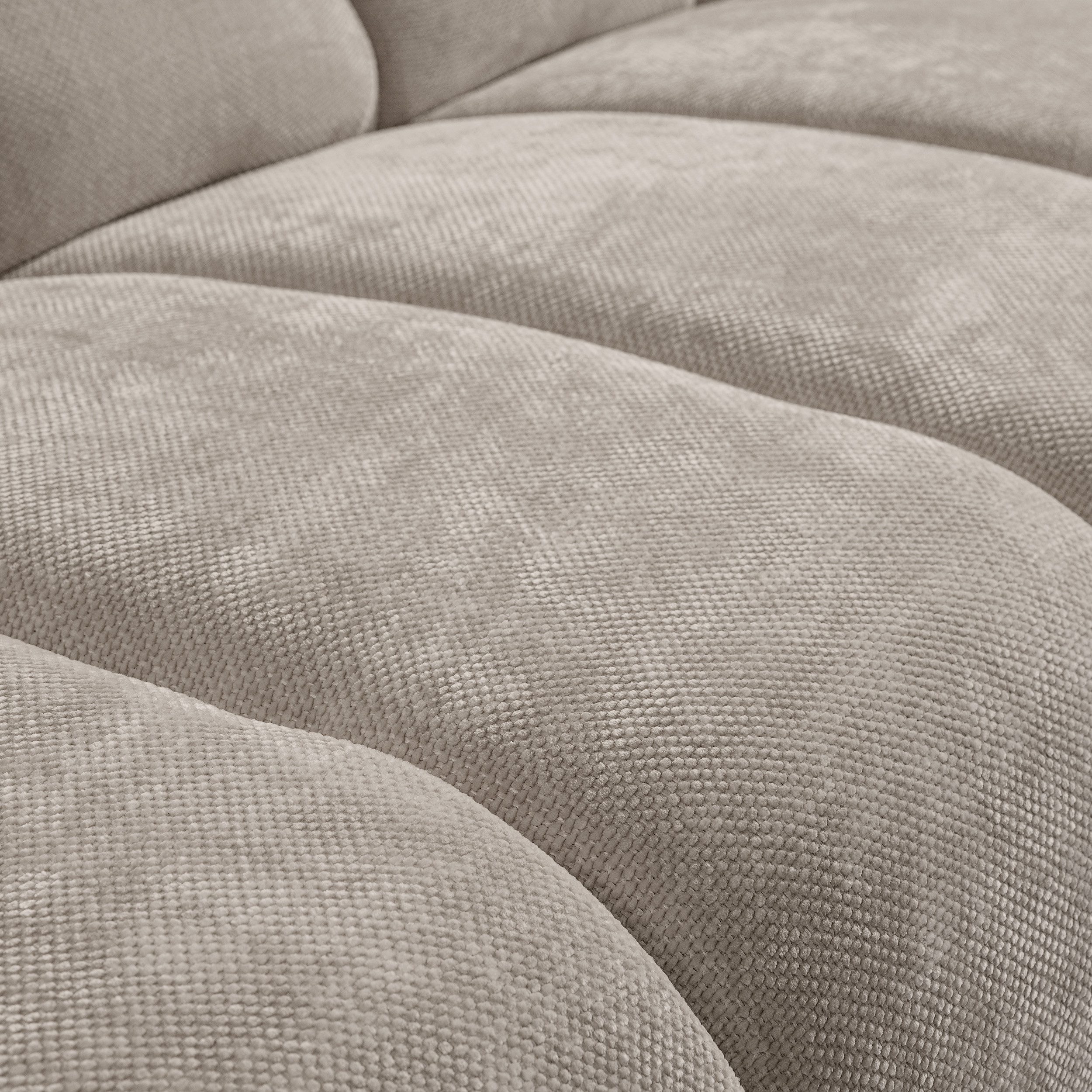 Beautysofa Sessel mit Metallbeine in Schwarz VOLARE (modernes Design, Rücken mit Hauptstoff), viele Farbvarianten, auch im Set mit Sofas erhältlich – Bild 4 von 5