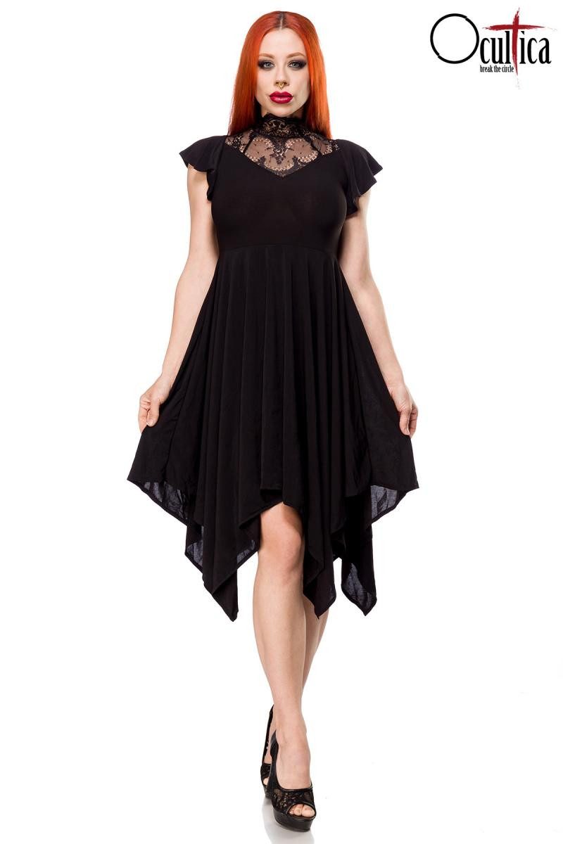 Partykleid Ocultica - Kleid mit Spitzeneinsatz - (2XL,3XL,4XL