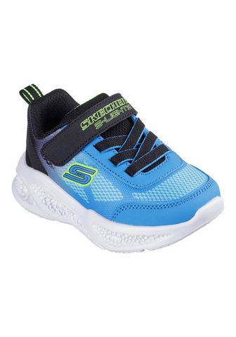 Skechers SKECHERS METEOR-LIGHTS sportbačiai Blink-Klettschuh zum Schlüpfen Neon Größenschablone zum Download