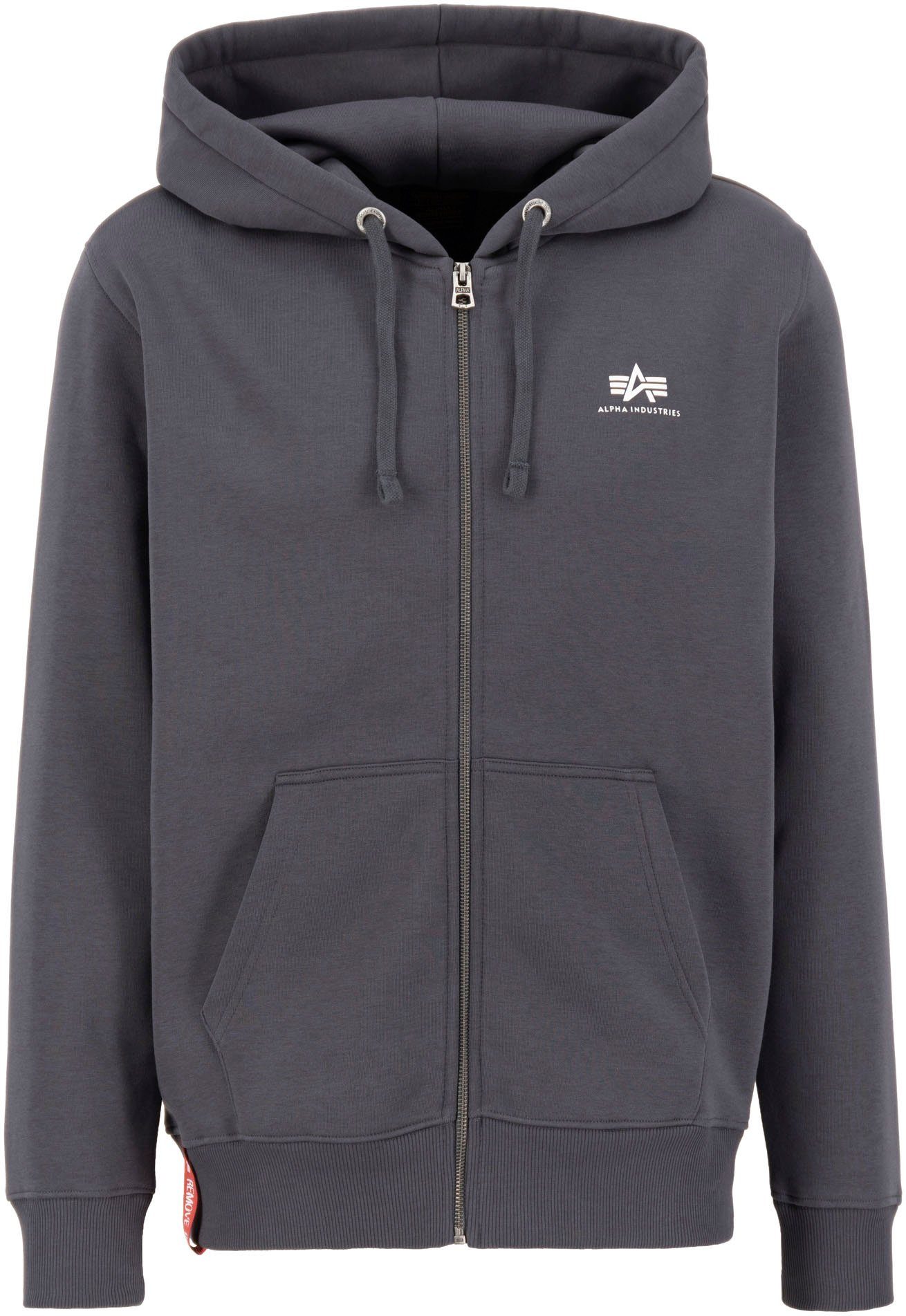 Kapuzensweatshirt Basic Zip Hoody SL