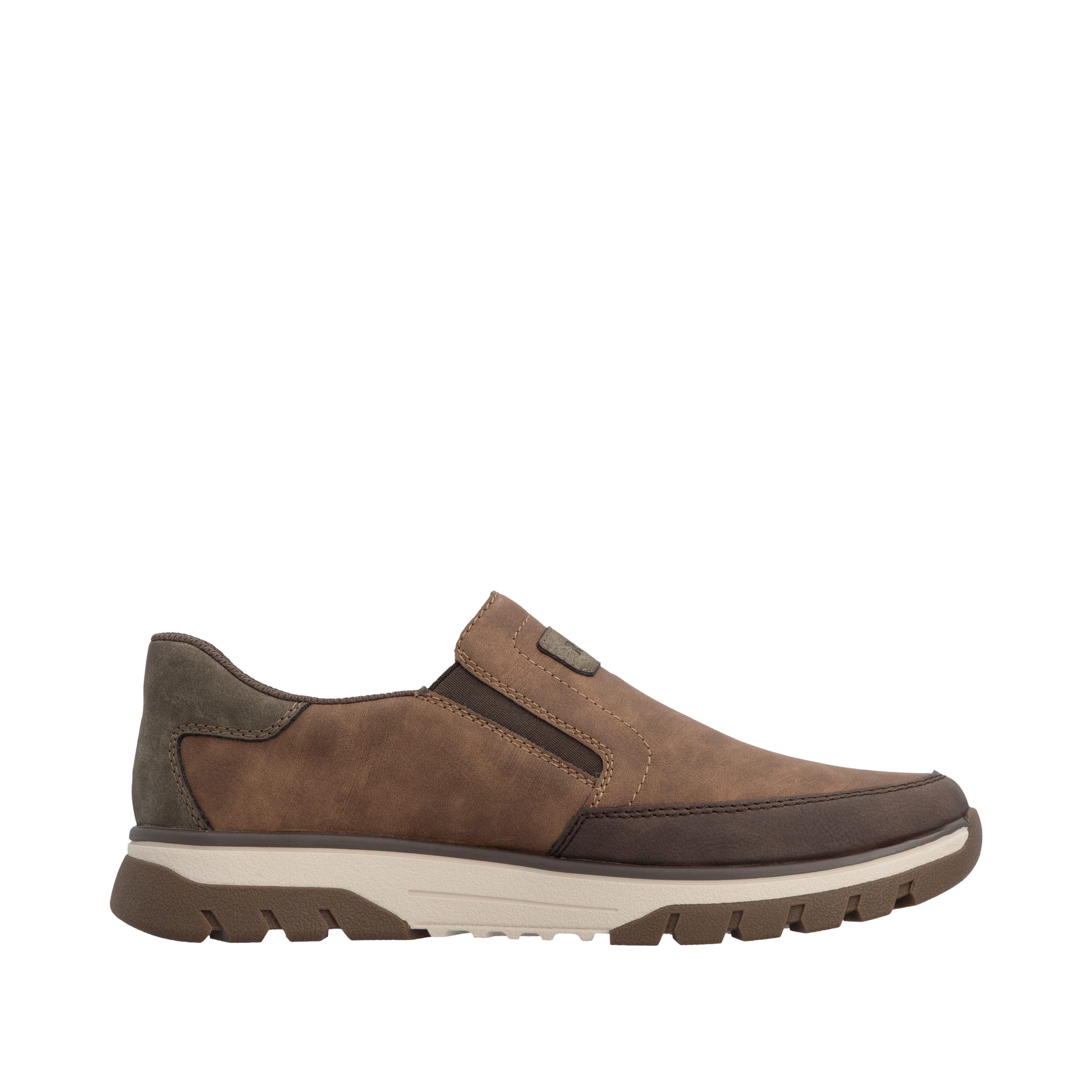 Rieker Slip-On Sneaker Slipper, Schlupfschuh, Halbschuh mit weicher MemoSoft-Innensohle