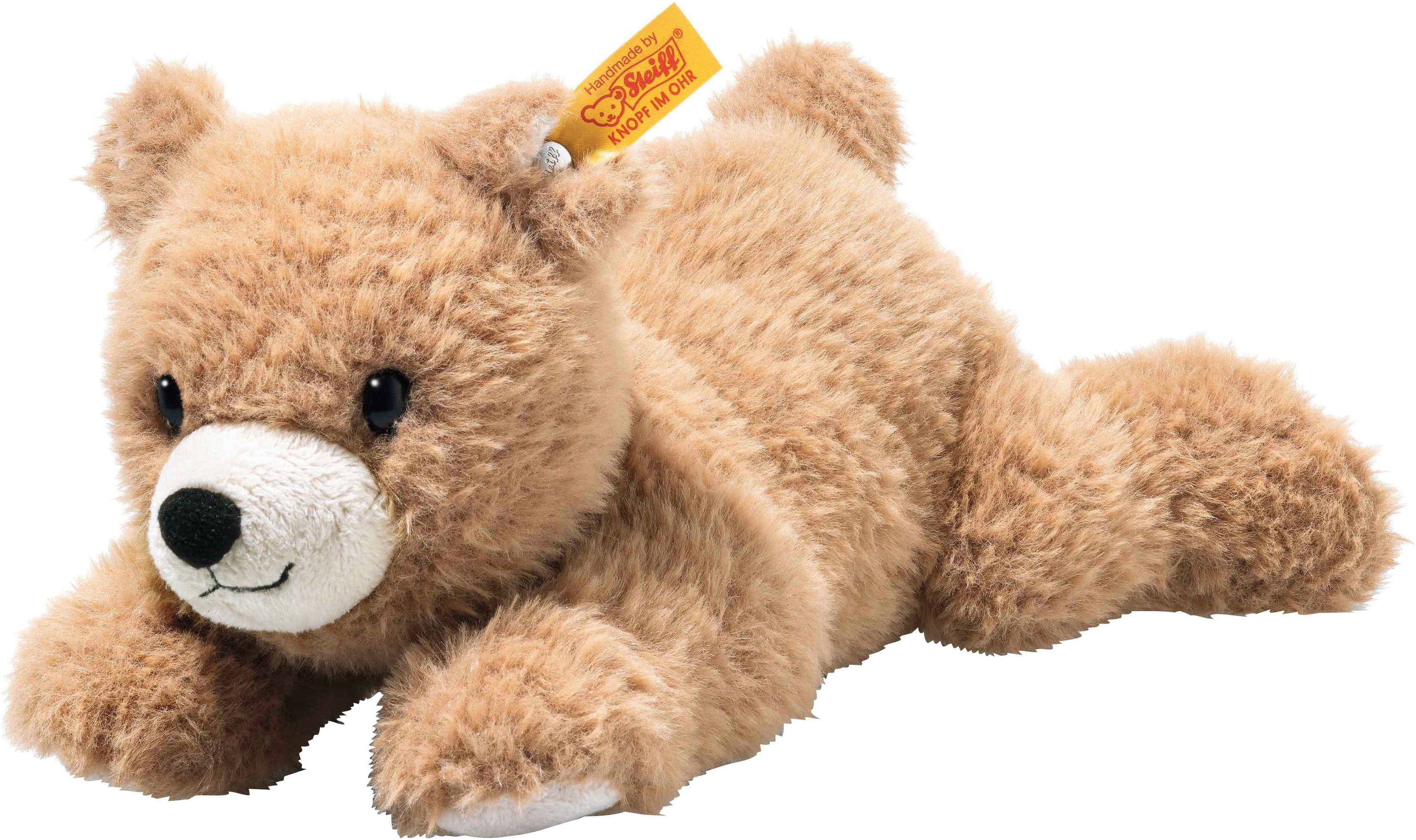Kuscheltier Barny Braunbär liegend, 22 cm