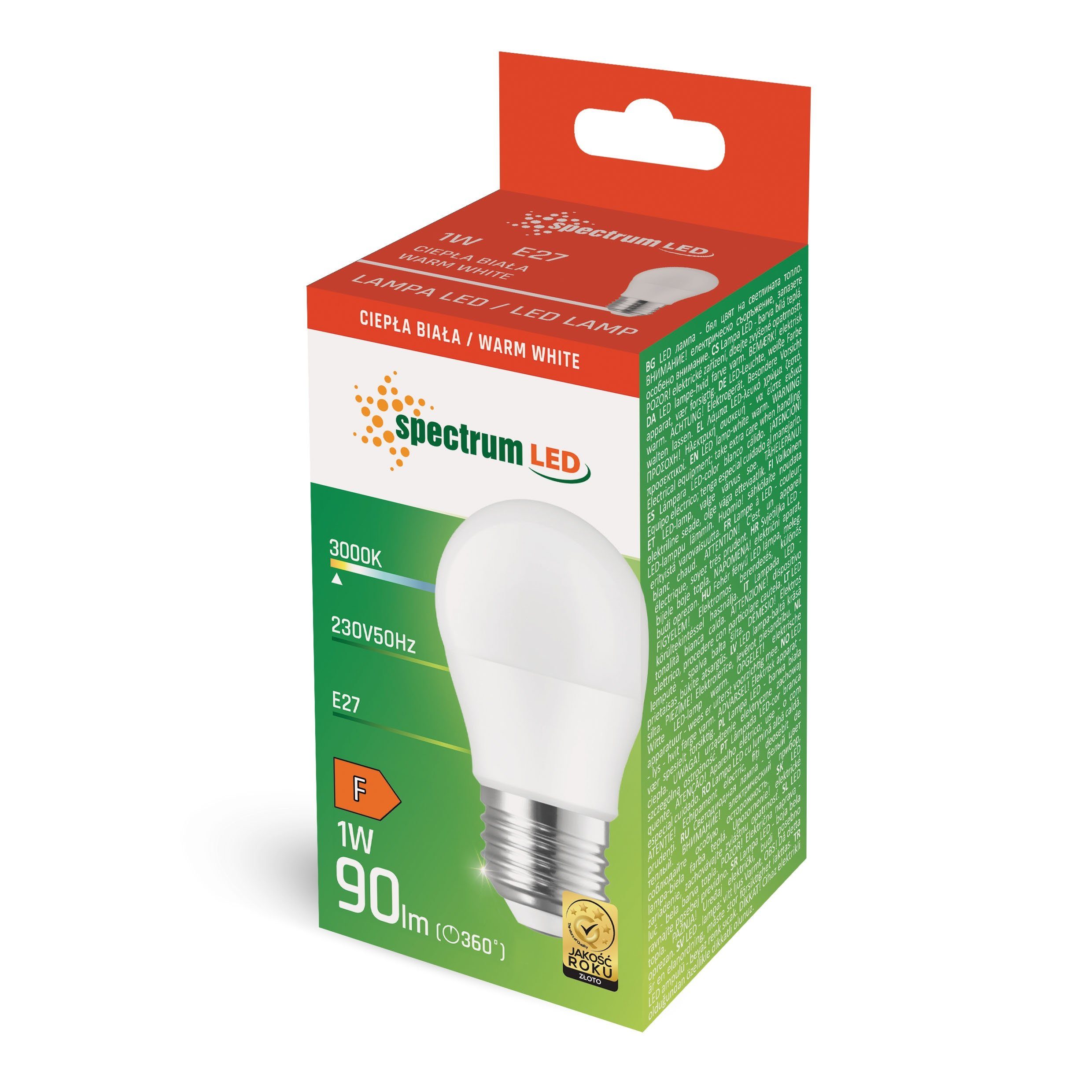 spectrum LED LED-Leuchtmittel LED E27 G45 günstig online kaufen
