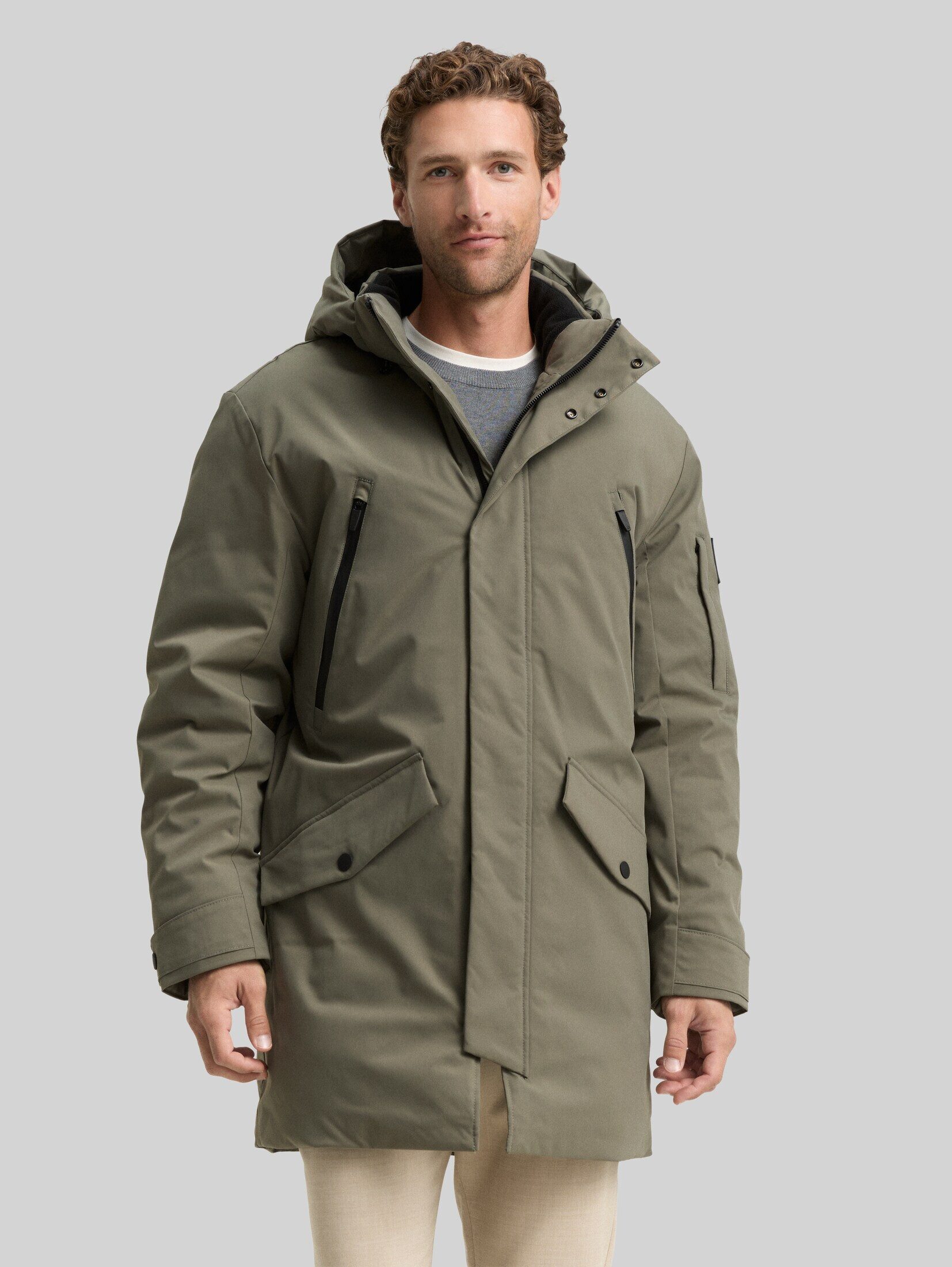 TOM TAILOR Wintermantel Jacken TT.PRO.TECH Parka mit abnehmbarer Kapuze
