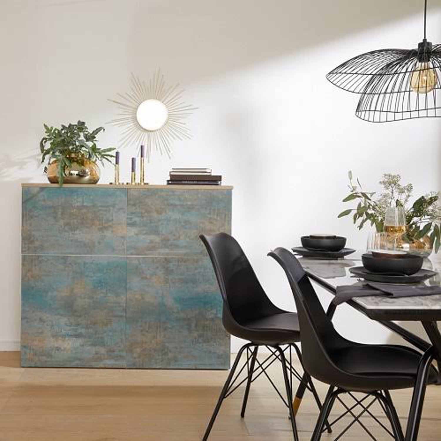 d-c-fix Möbelfolie selbstklebende Folie Rostoptik Klebefolie Möbel Küche Deko, Metallicfolie - Zuschneidbar & rückstandslos entfernbar – Bild 2 von 5