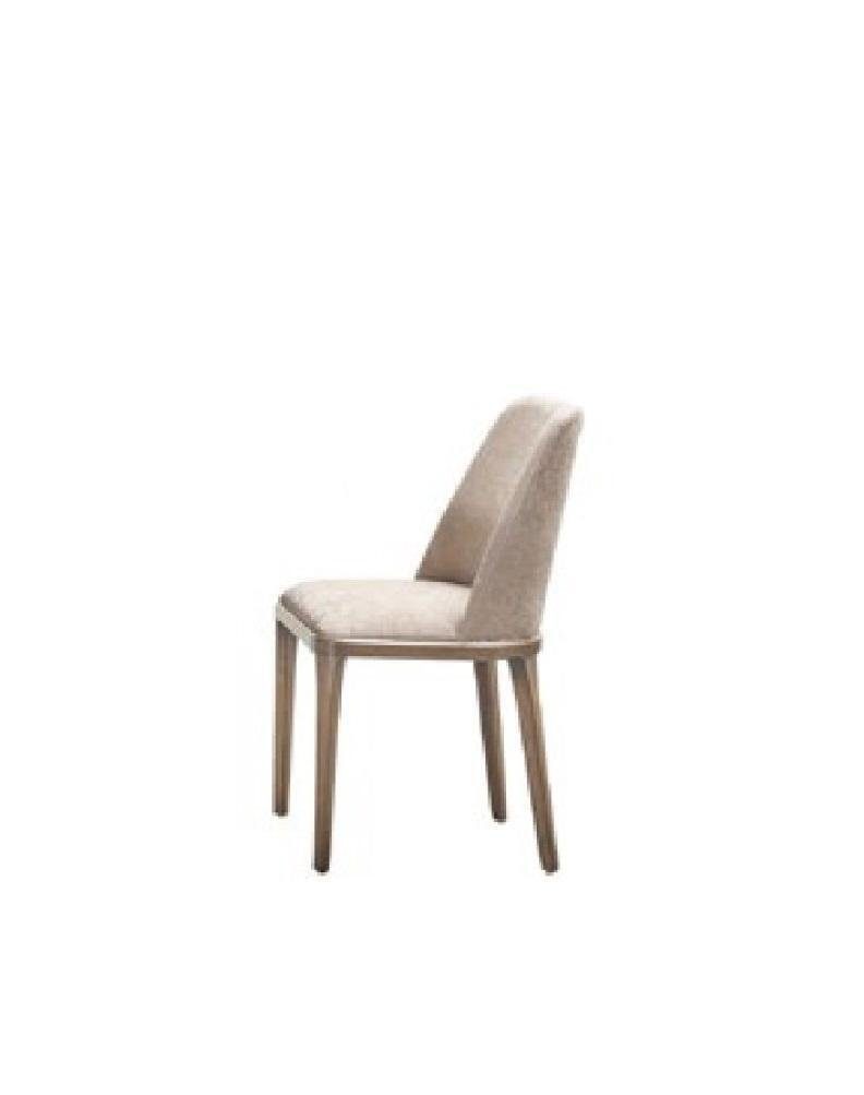 Holz Luxus Stühle Neu Esszimmer Stuhl Design Textil JVmoebel Echtholz Sitz Polster