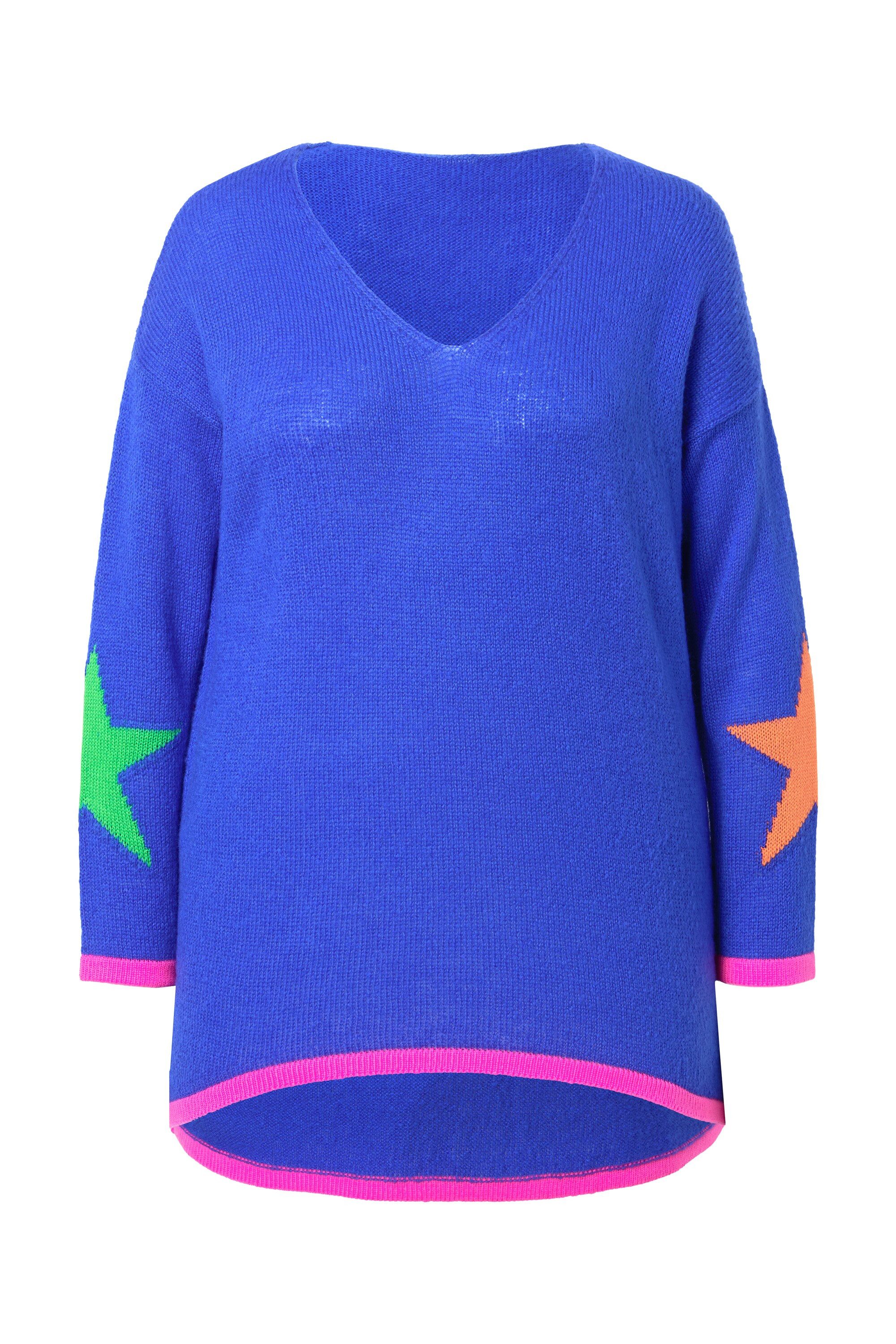 Angel of Style Strickpullover Pullover Loose Fit Neon Rückenstern günstig online kaufen