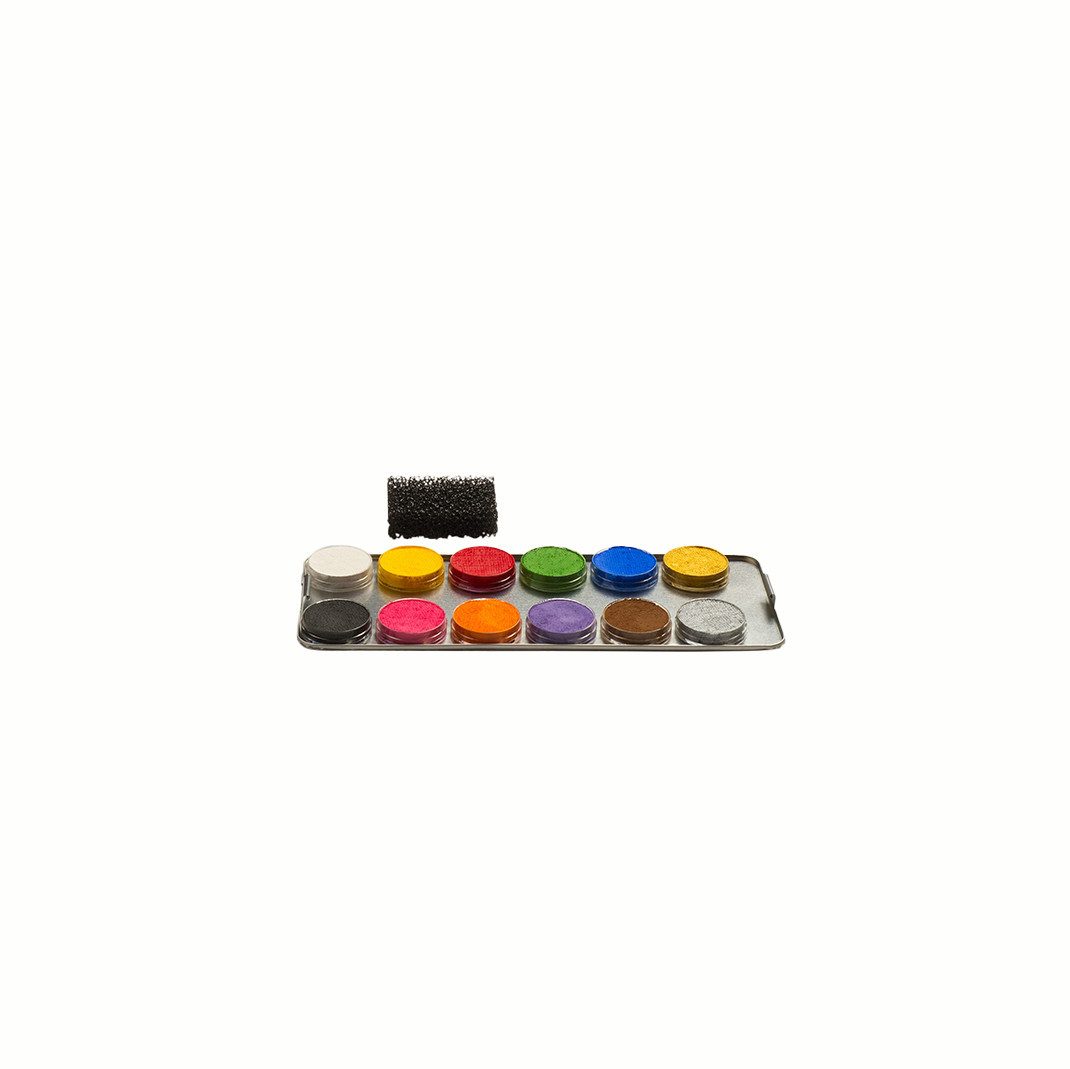 Eulenspiegel Theaterschminke Eulenspiegel Einsteiger Schminkkoffer Make-up Set (1-tlg)